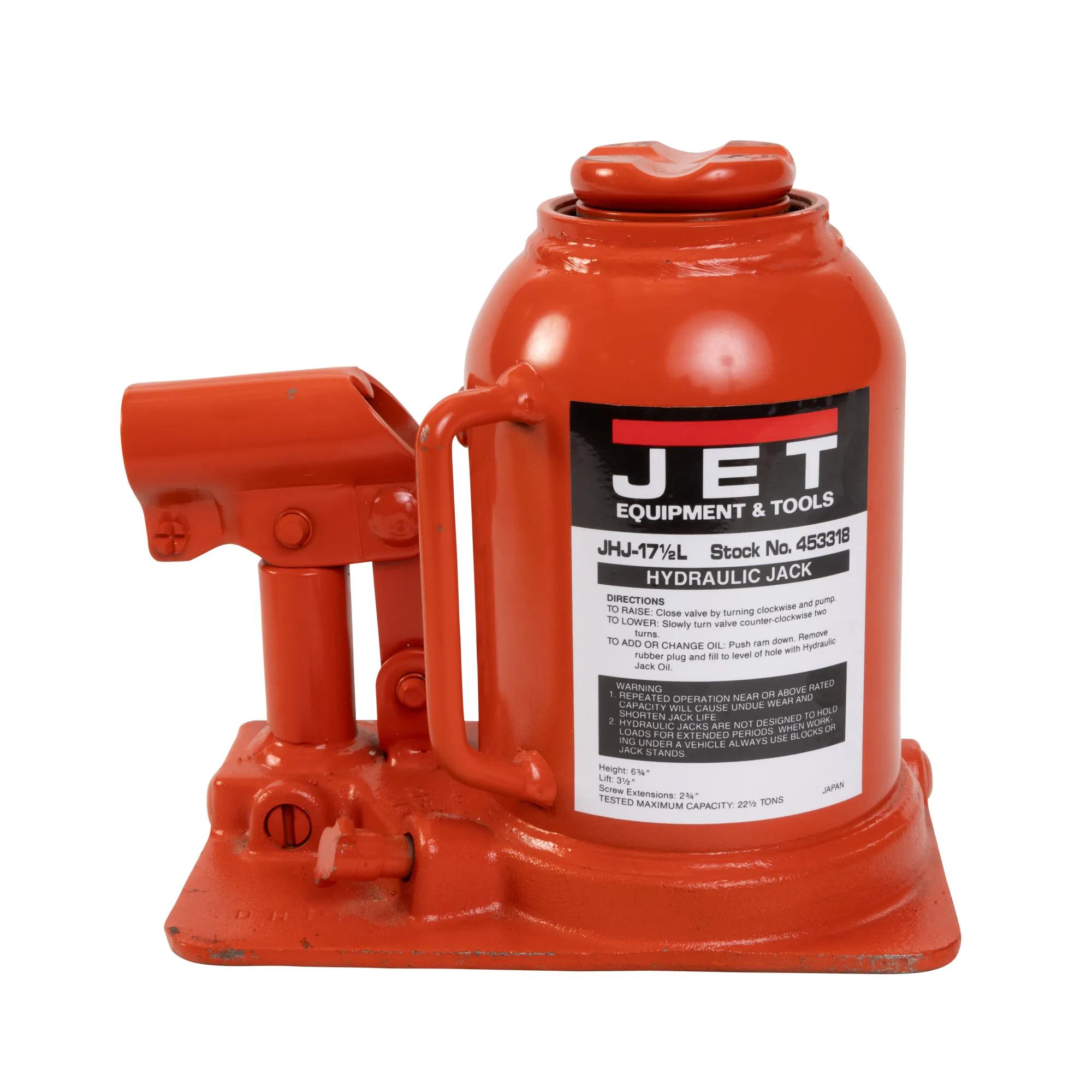 17-1/2 Ton, Low Profile Hydraulic Bottle Jack(JHJ-17 1/2L)