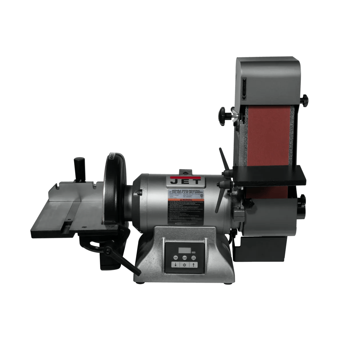 4" x 36" Vari. Speed Industrial Belt & 9" Disc Grinder, 1HP, 115/230V 3PH(IBDG-436VS)