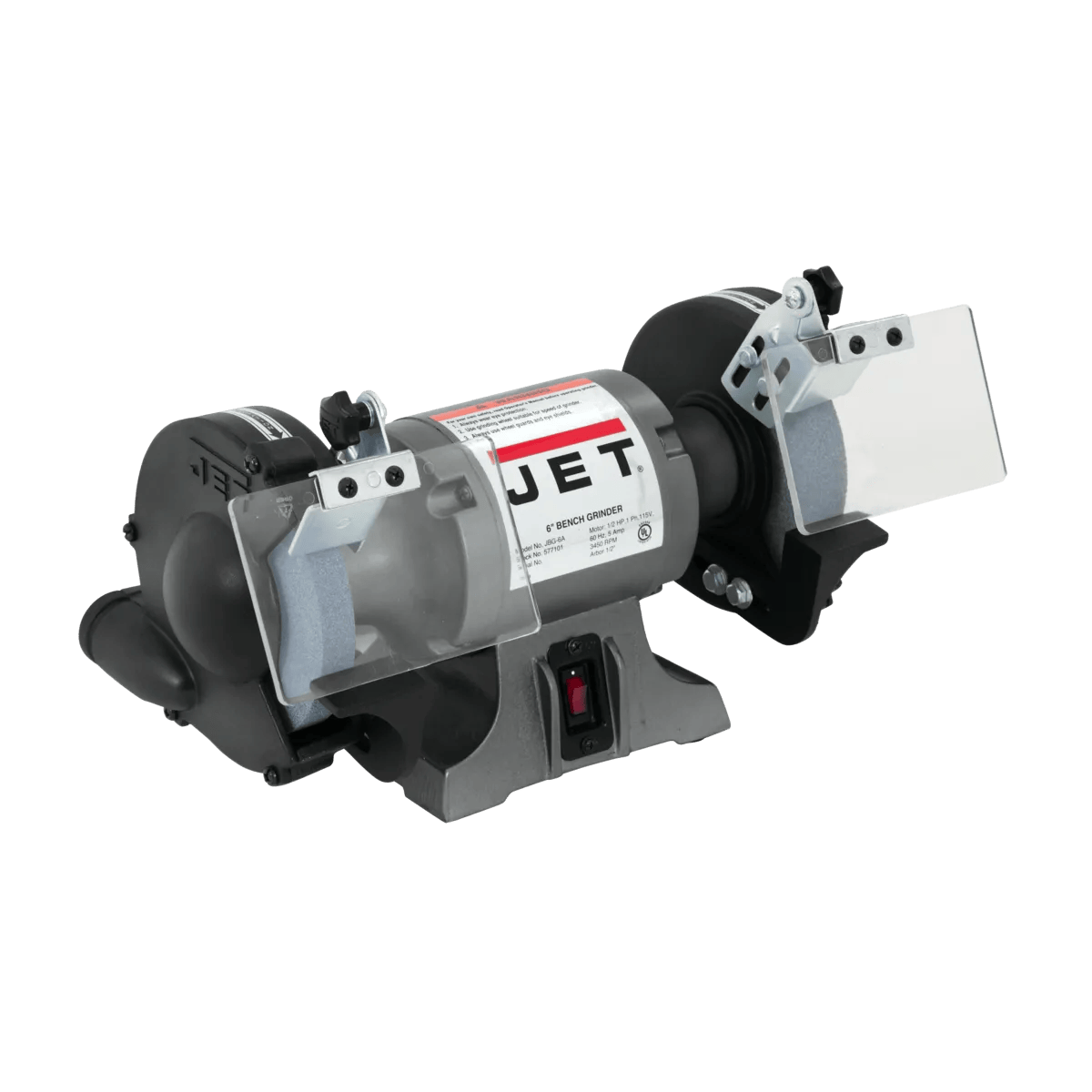 6" Bench Grinder, 0.25HP, 115V 1PH(JBG-6B)