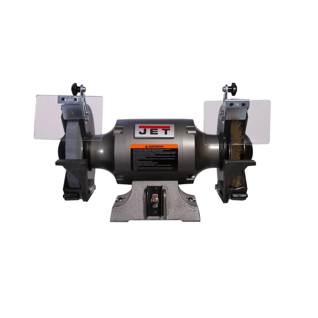 Shop Grinder w/ Grinding Wheel & Wire Wheel, 1HP, 115V 1PH(JBG-8W)