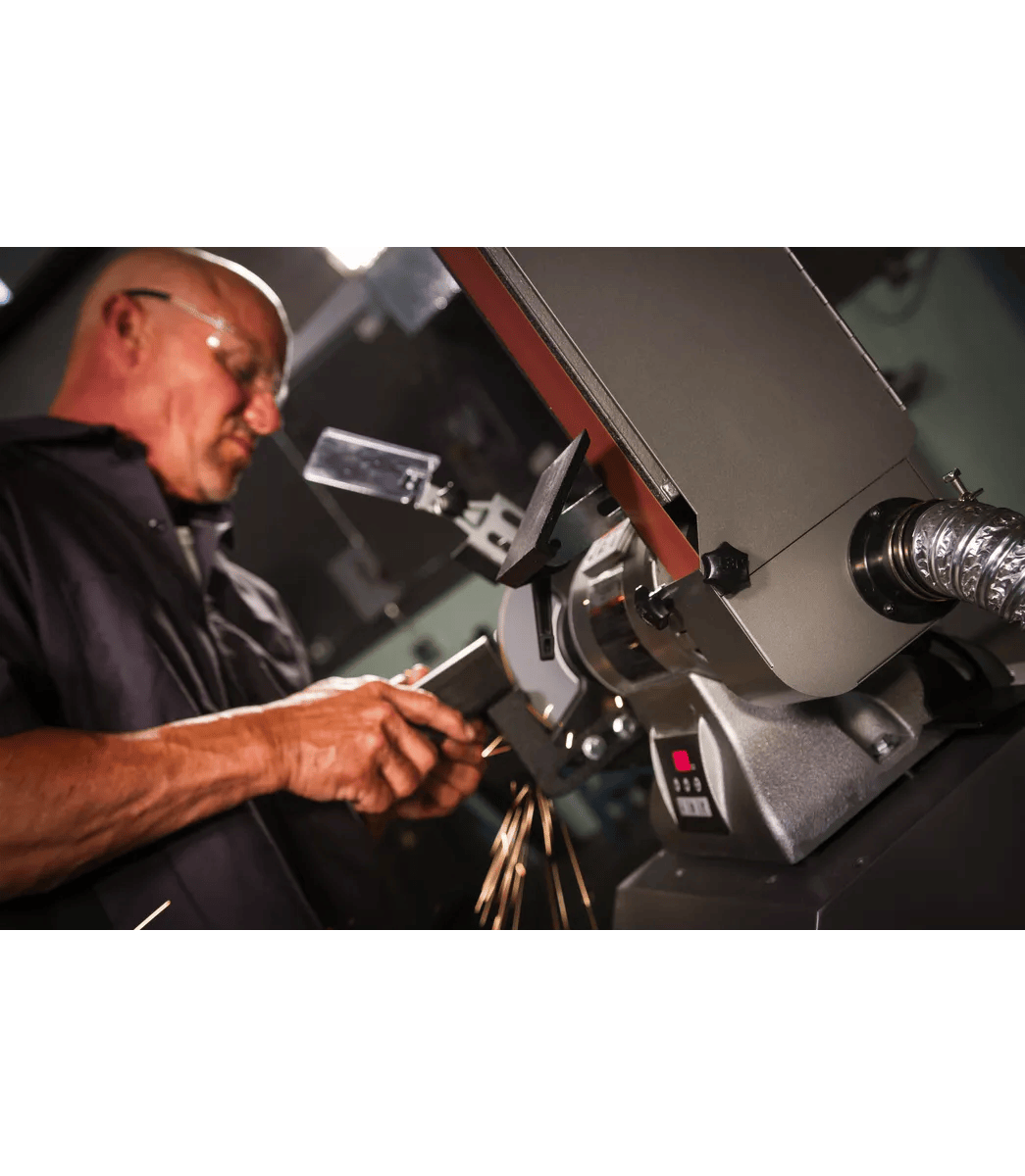 8" Vari. Speed Industrial Grinder & 2 x 48 Belt Sander, 1HP, 115/230V 1PH(IBGB-248VS)