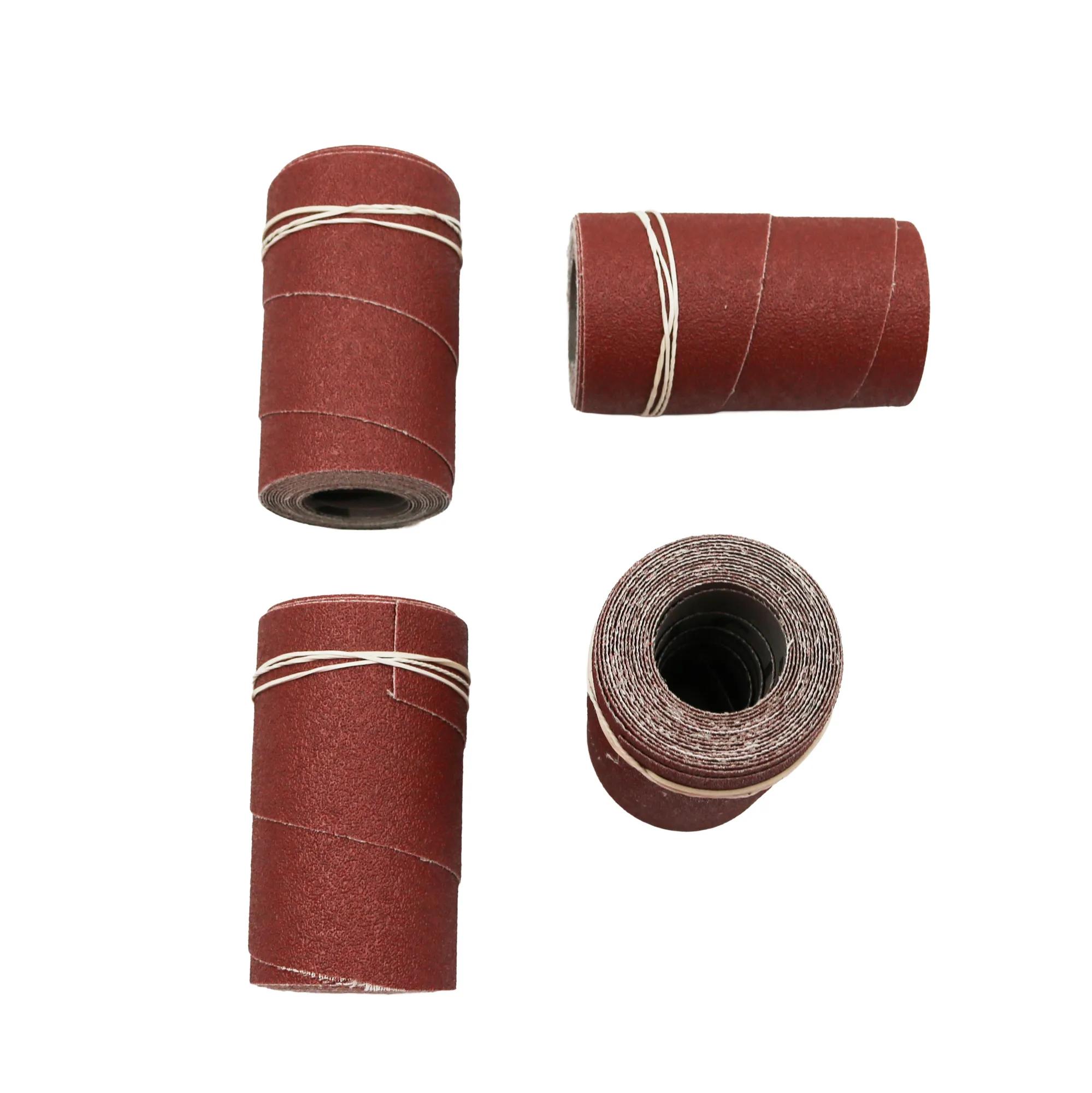 Ready-to-Wrap Abrasive Sandpaper, 18 in, 80 Grit, Pack of 4