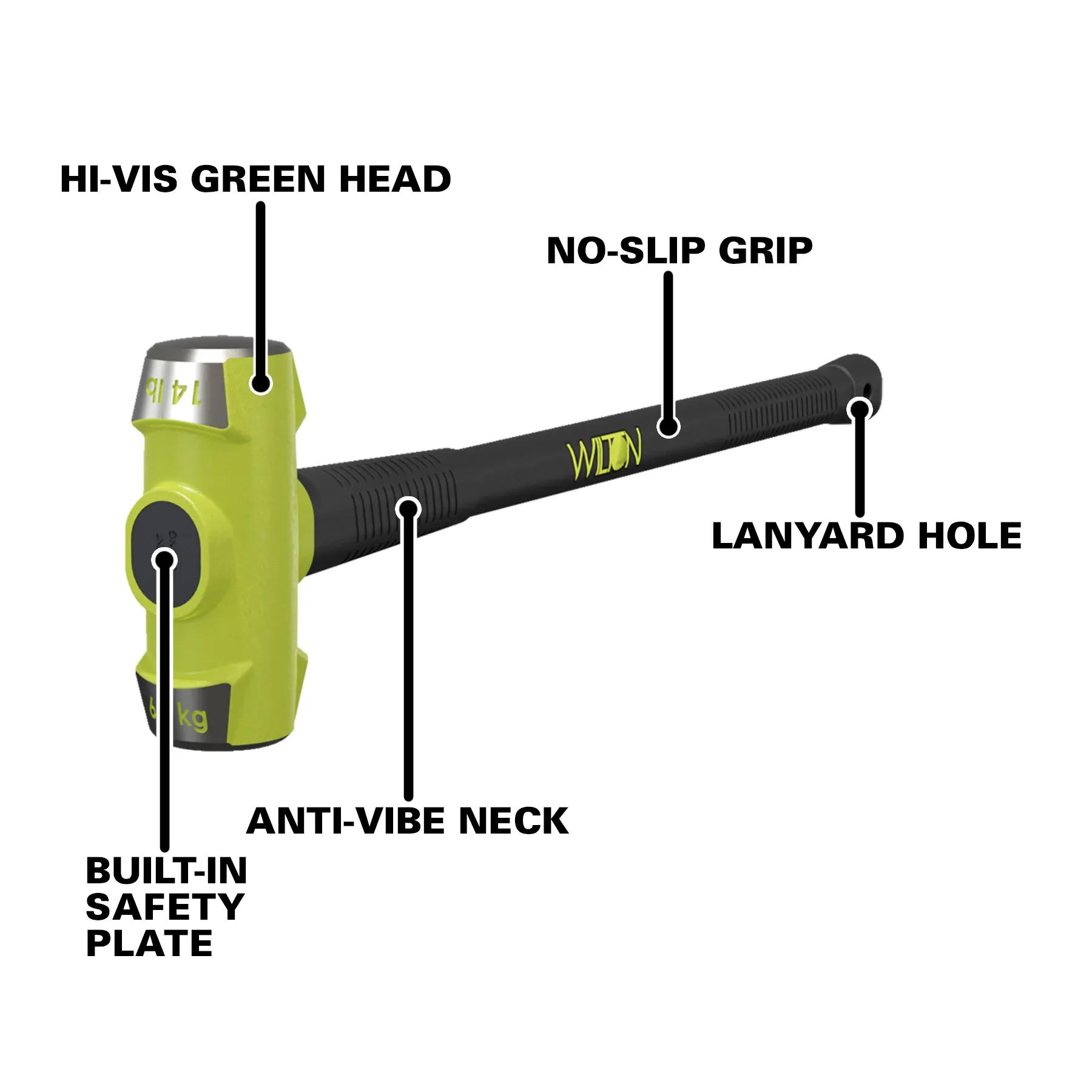 14 LB HEAD, 24 in.  B.A.S.H Sledge Hammer