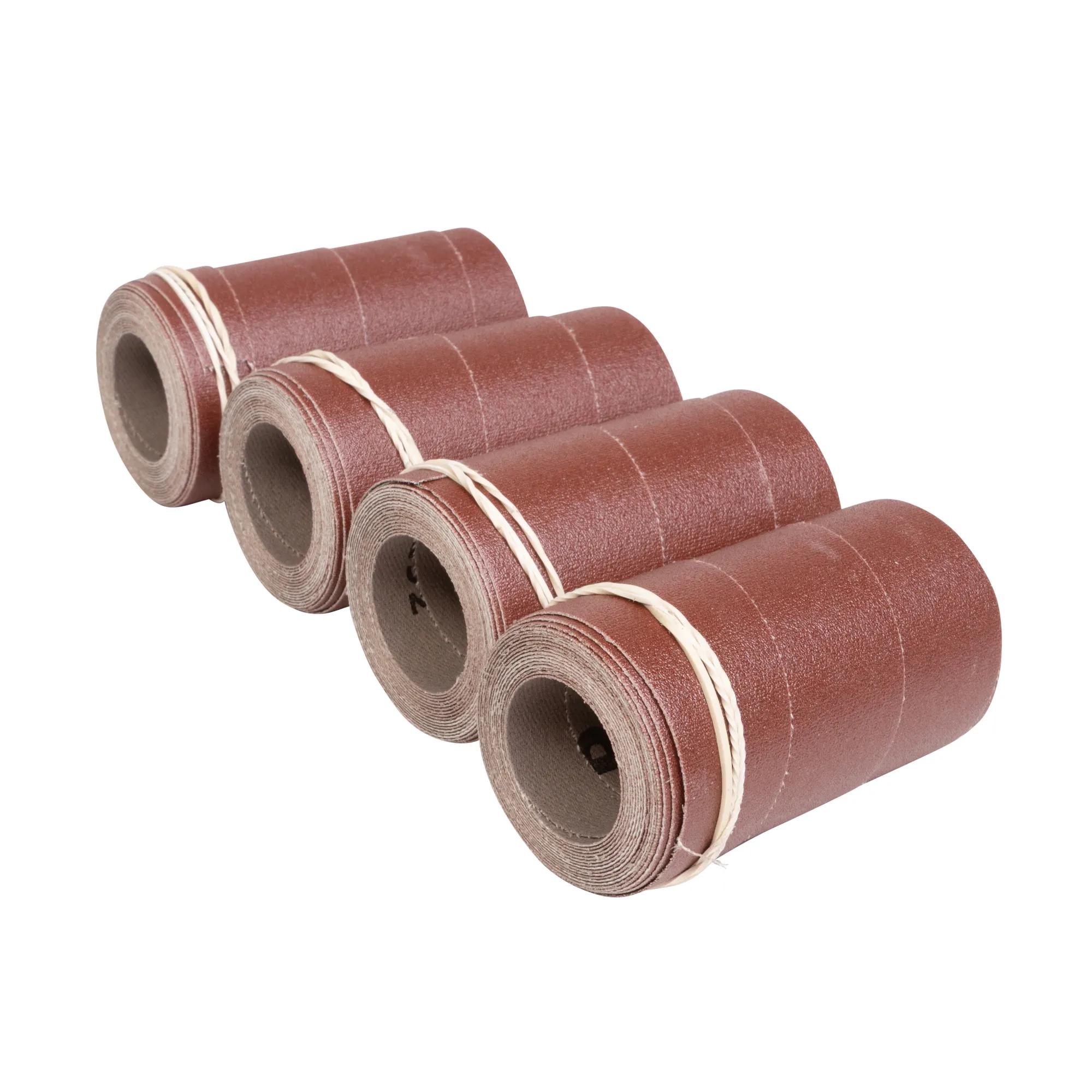 Ready-to-Wrap Abrasive Sandpaper, 16 in, 220 Grit, Pack of 4