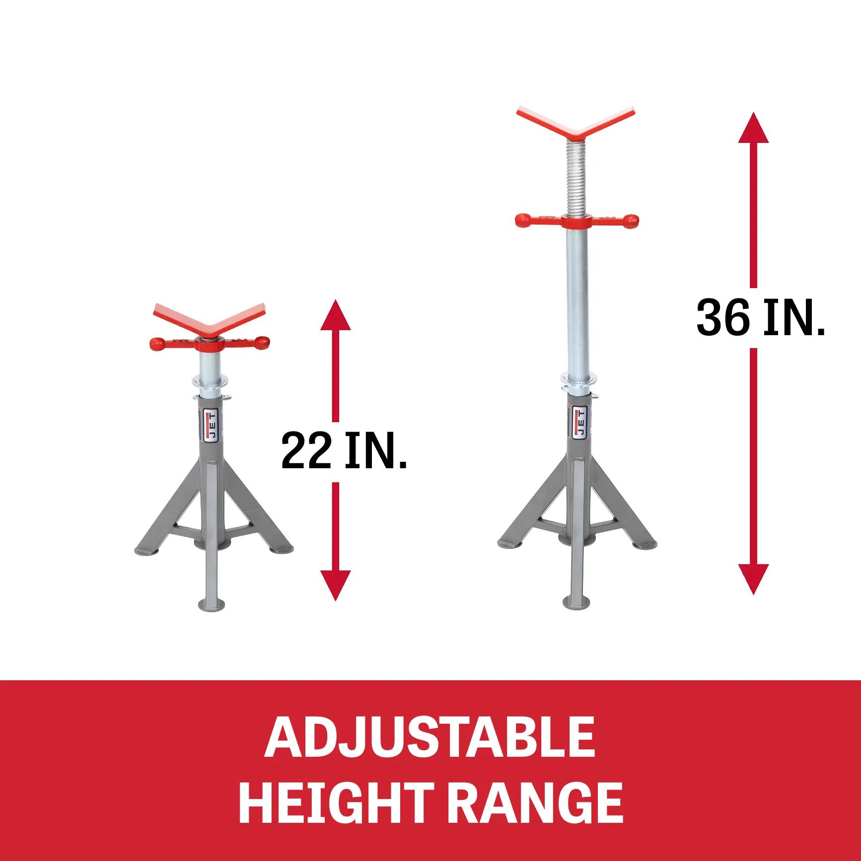 Low Fixed Pipe Jack Stand (JPJ-LFX-V)