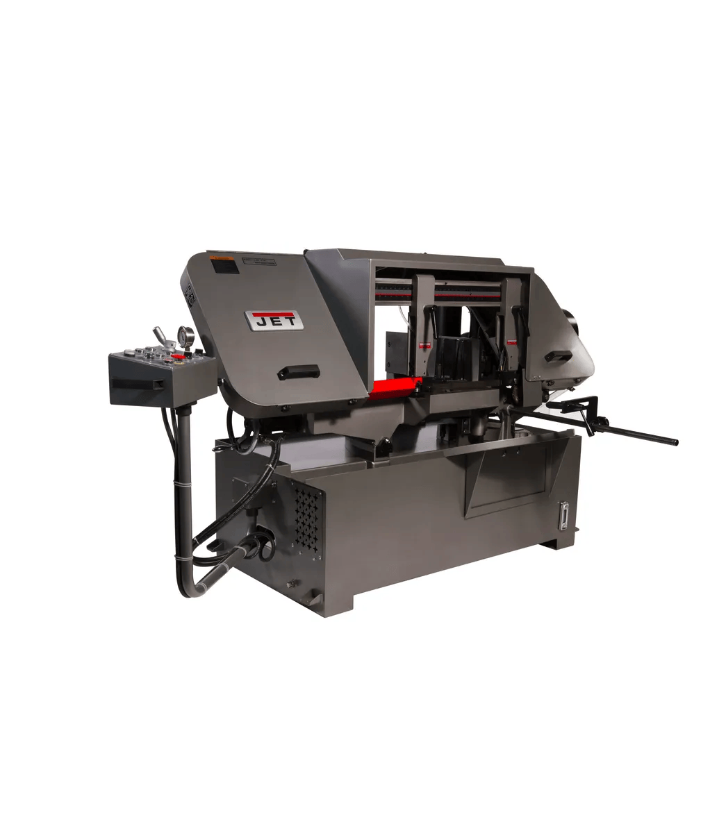 12" x 20" Semi-Automatic Mitering Vari. Speed Bandsaw w/ Hydraulic Vise, 3HP, 230/460V 3PH(HBS-1220MSAH)