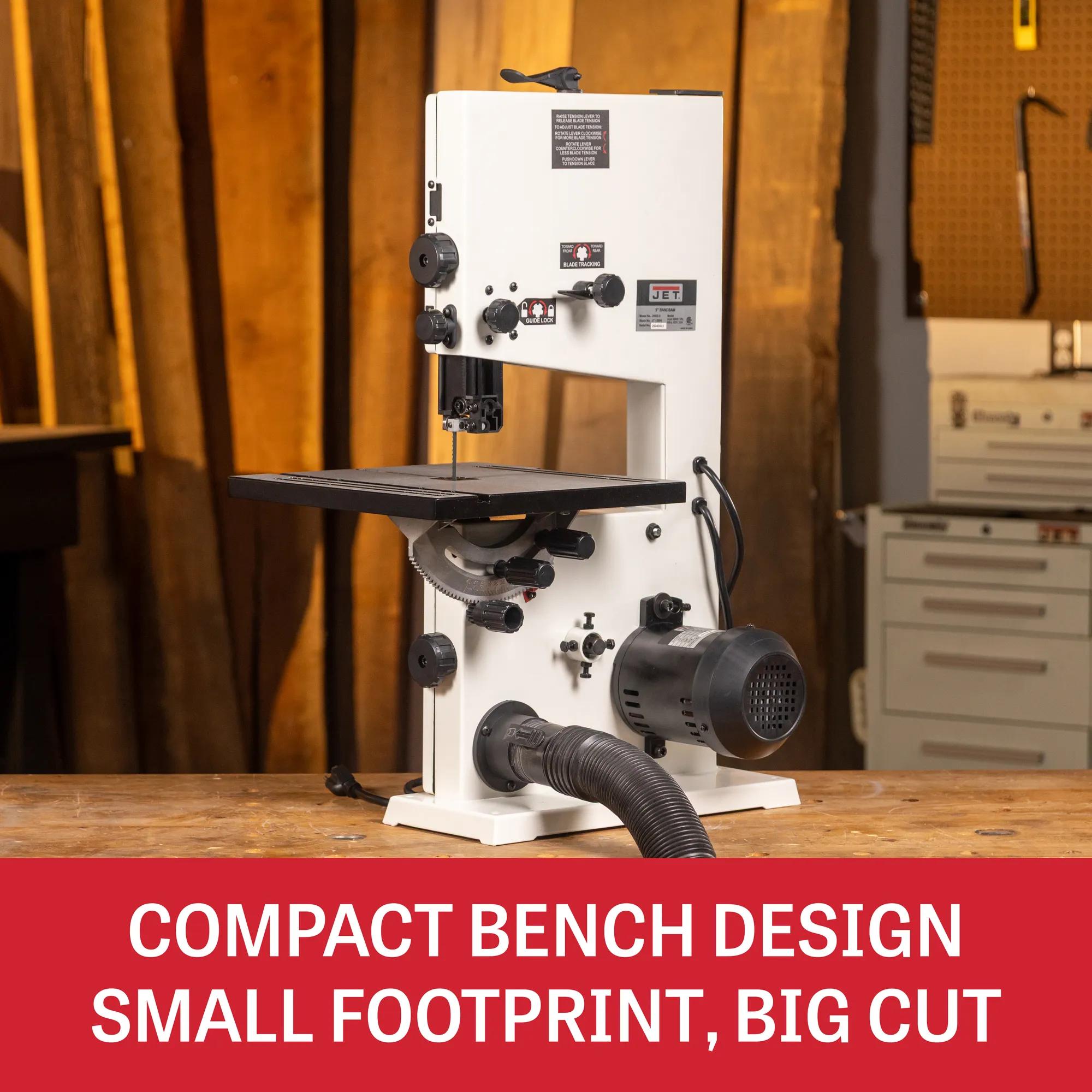 9" Benchtop Bandsaw, 120V 1PH(JWBS-9)