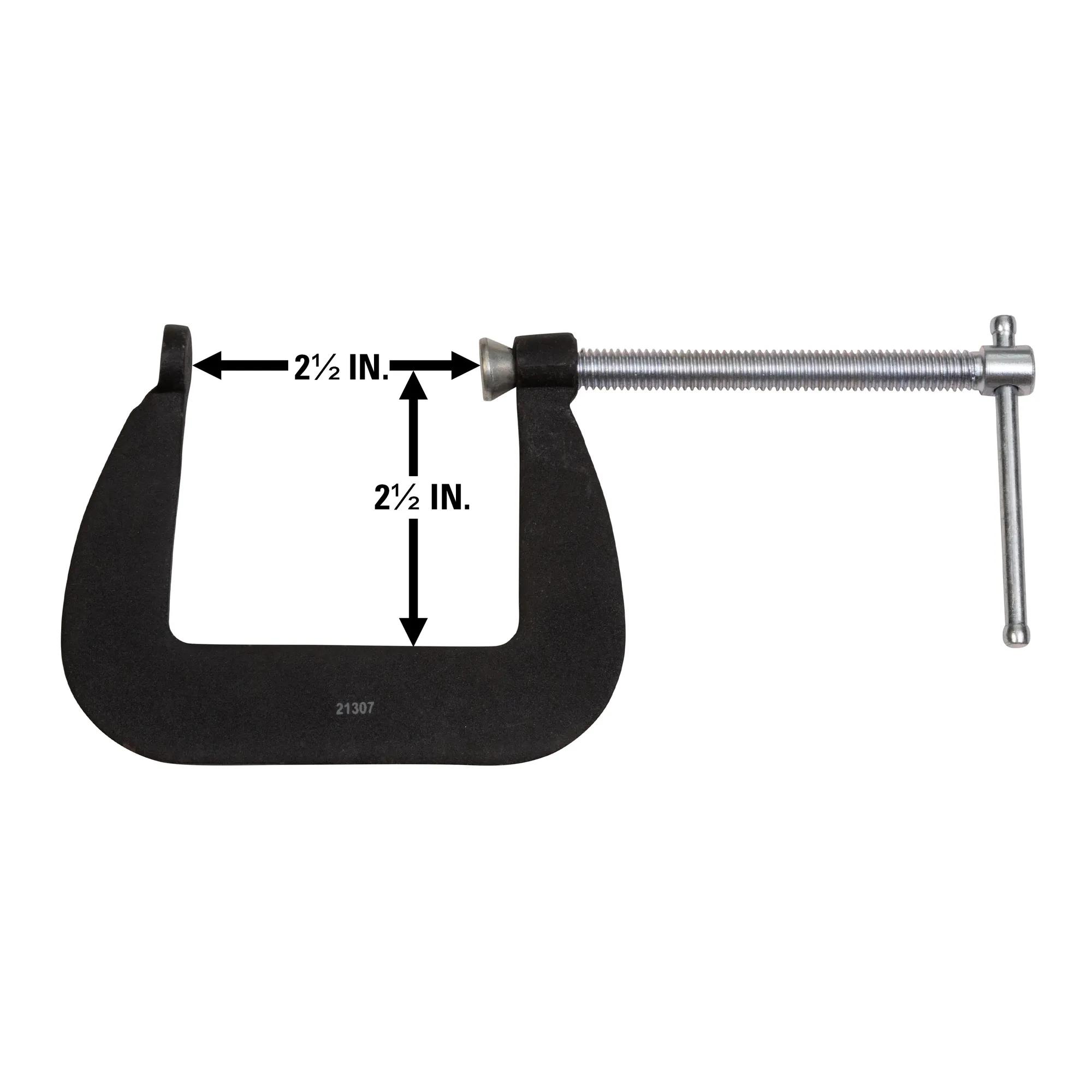 Forged Super-Junior C-Clamp 2-1/2 in. Opening Capacity