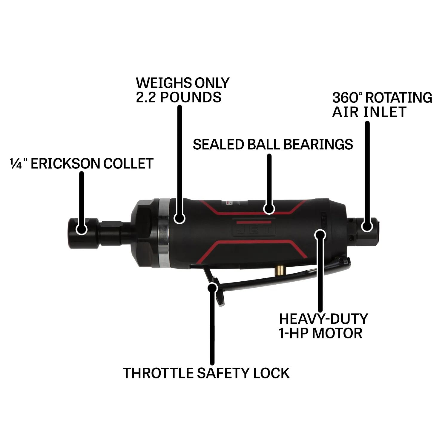 1/4" Die Grinder, 1HP(JAT-480)