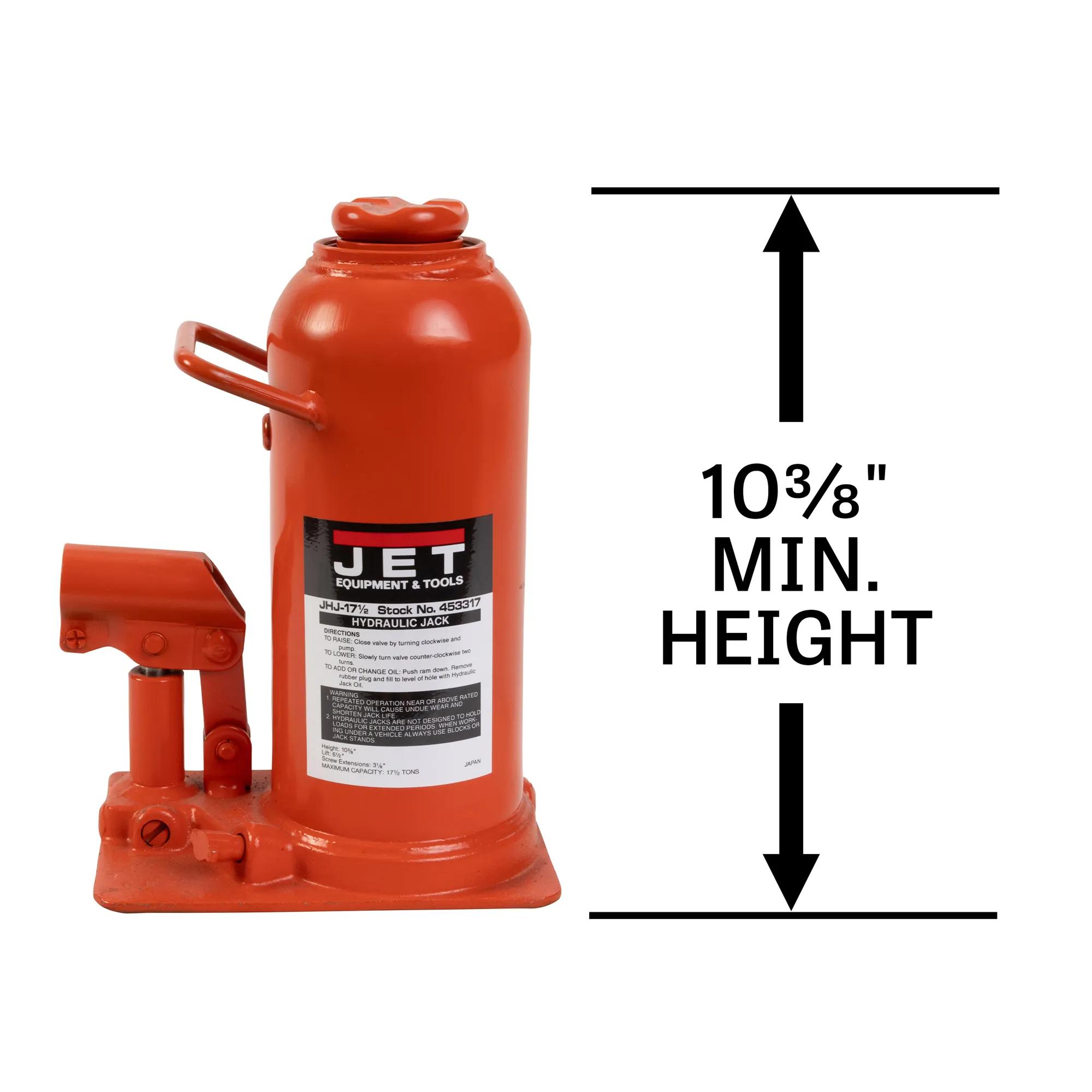 17-1/2 Ton, Hydraulic Bottle Jack(JHJ-17 1/2)