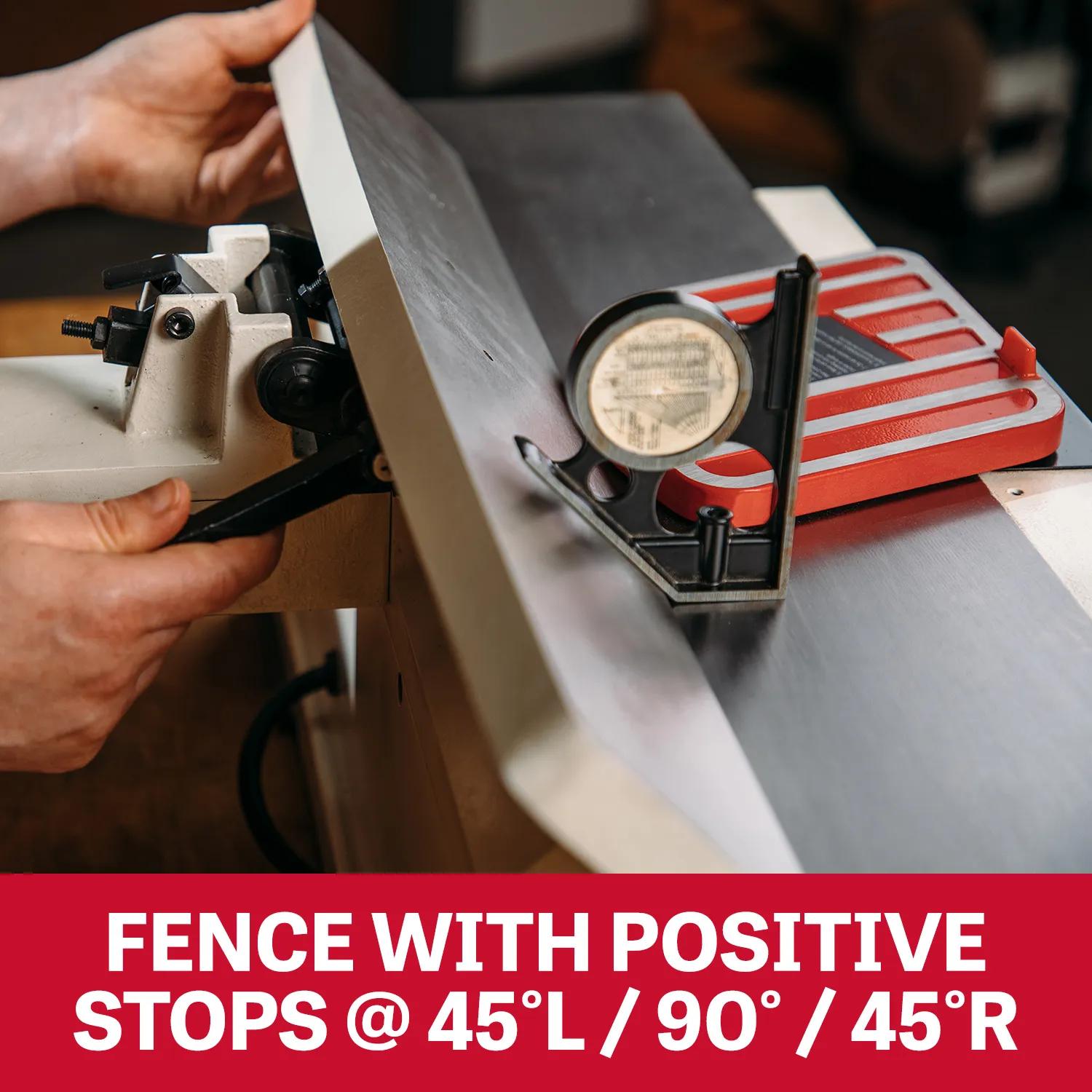 6" Helical Head Benchtop Jointer, 1HP, 115V 1PH(JJ-6HHBT)