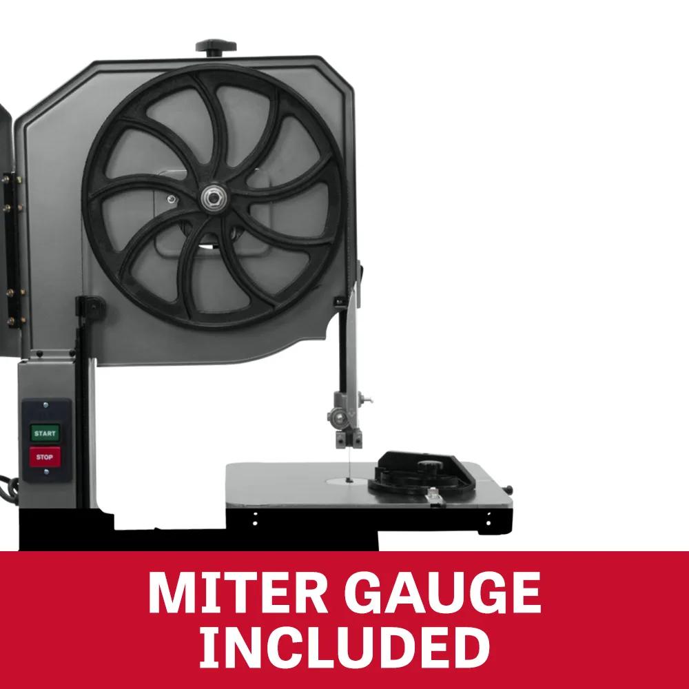 14" Metal/Wood Vert. Bandsaw, 1HP, 230/460V 3PH(J-8203K)