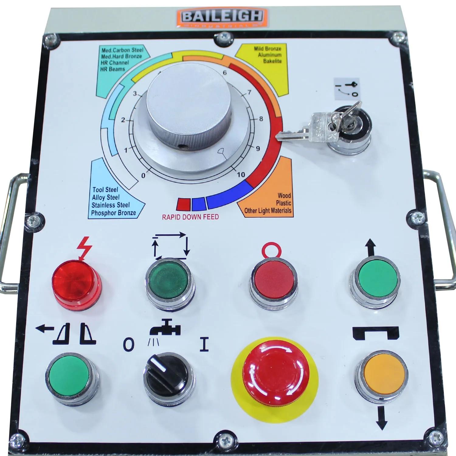 You can adjust the dial to set the speed at the perfect fpm for your material