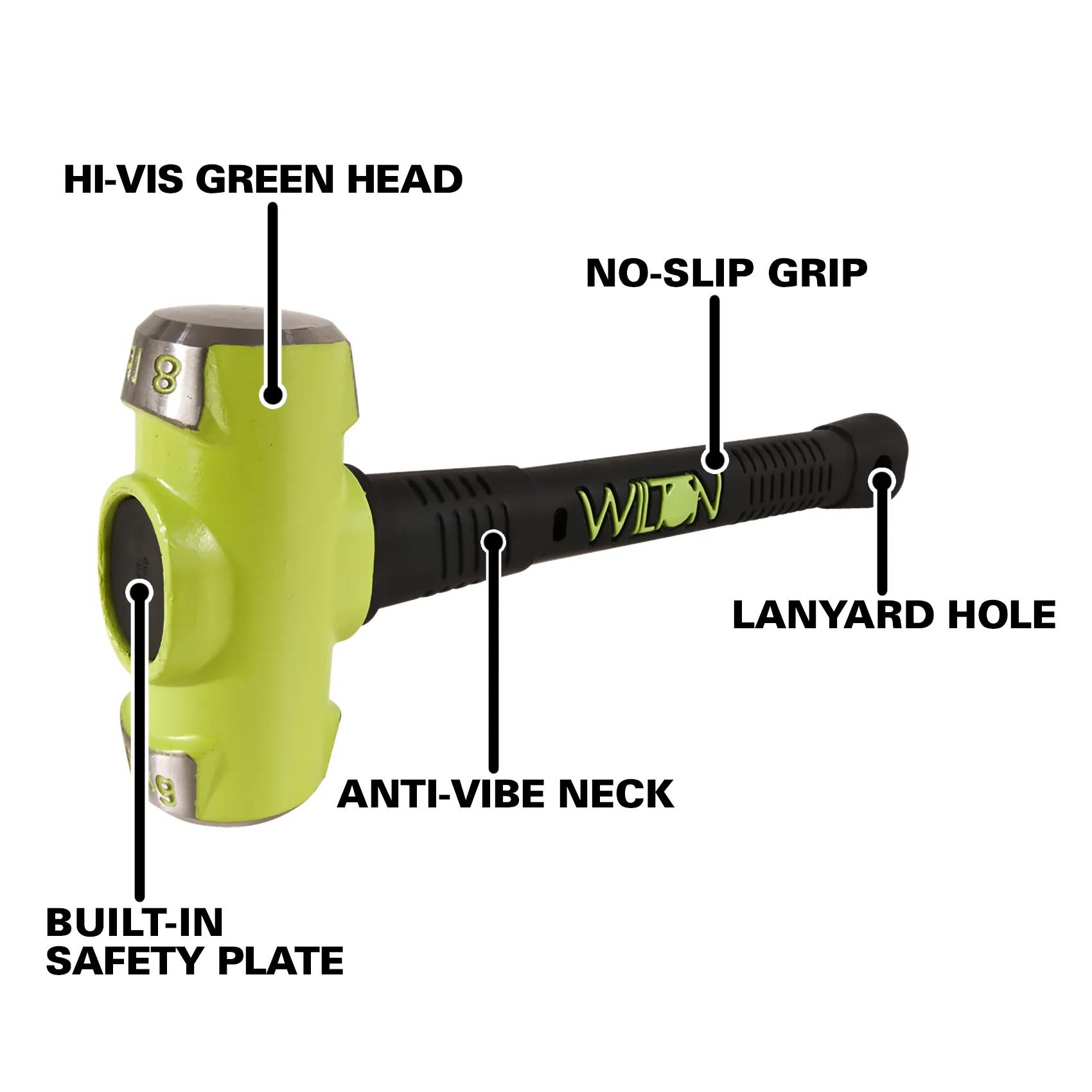8 LB Head, 16 in.  B.A.S.H Sledge Hammer