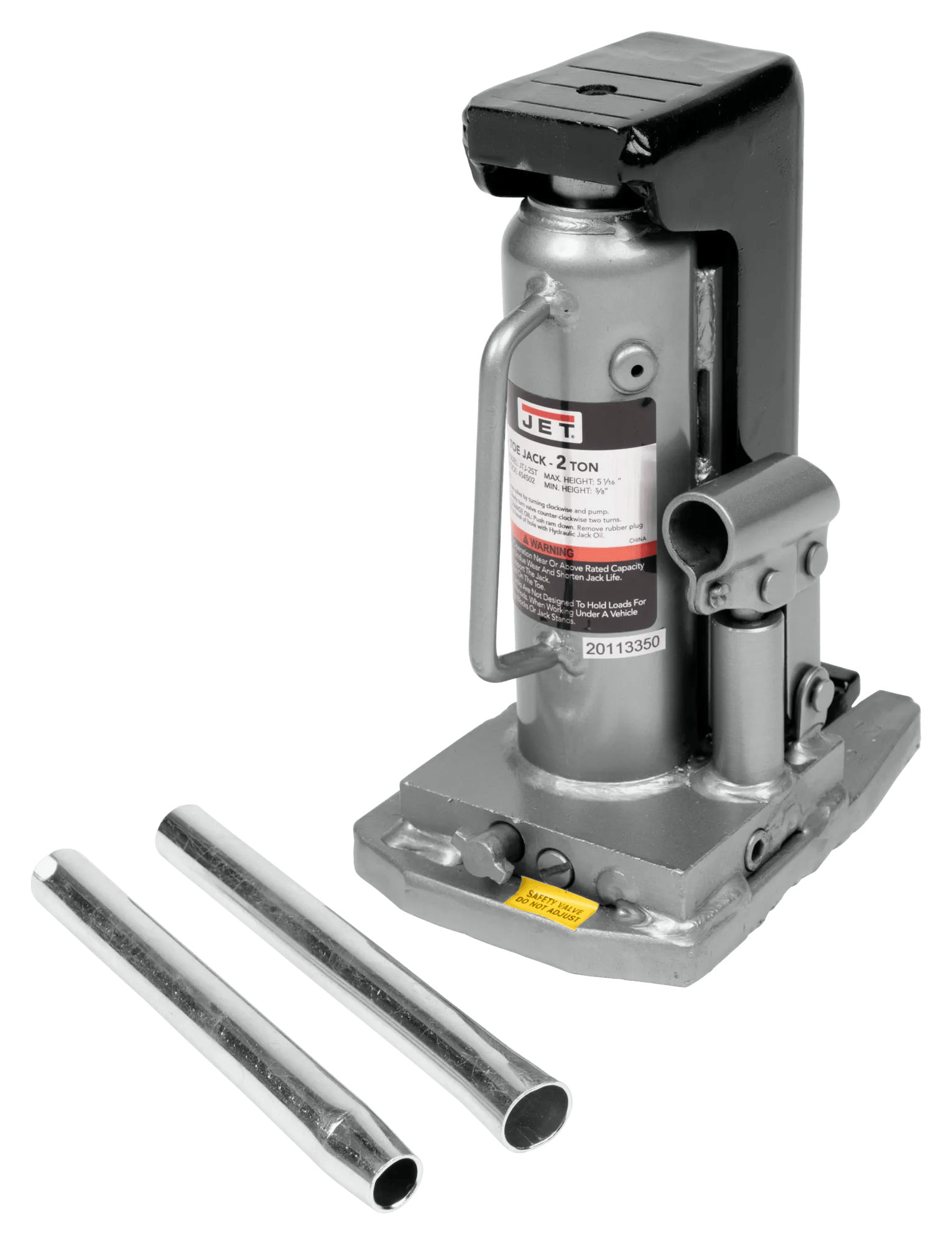 2 Ton, Hydraulic Toe Jack(JTJ-2ST)