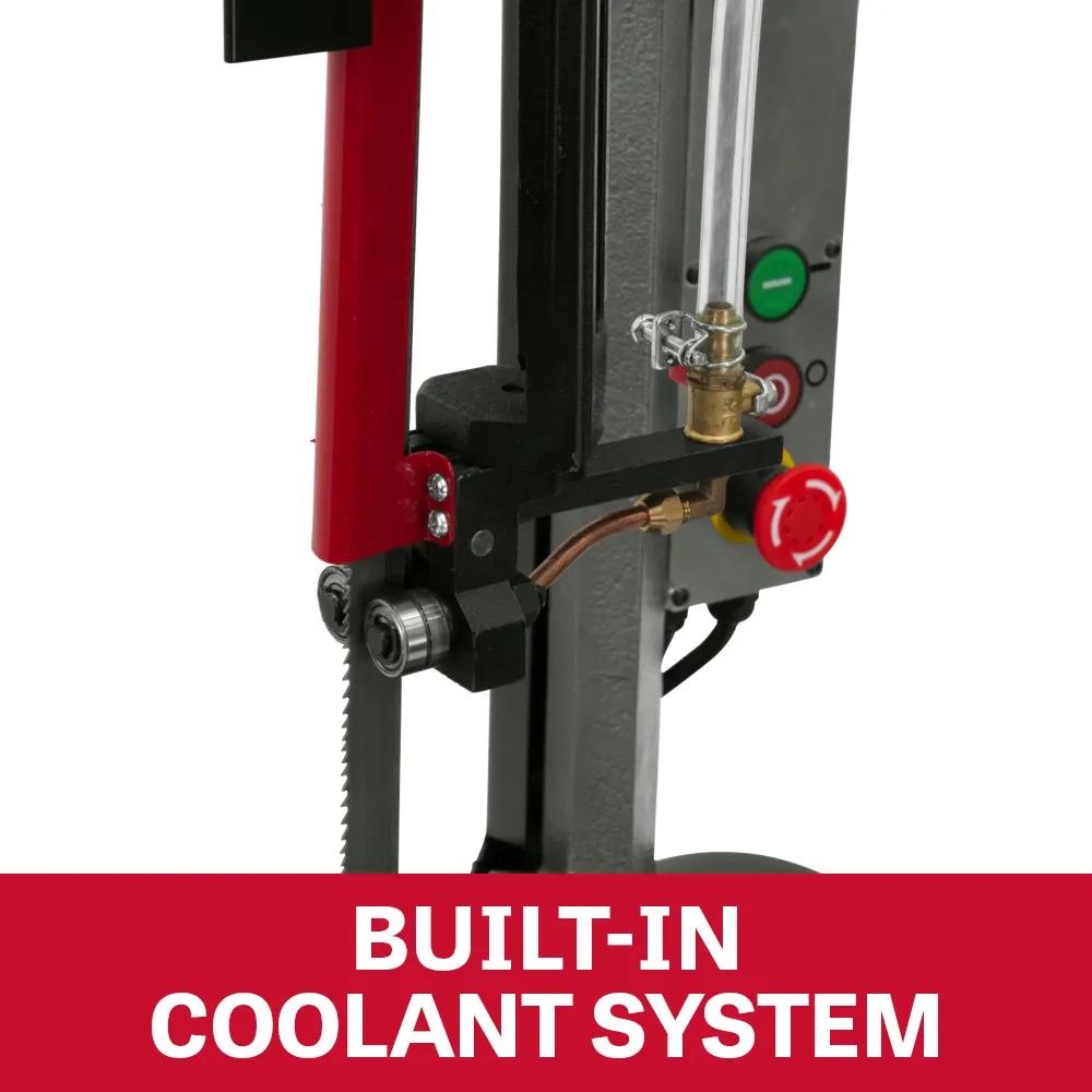 7" x 10-1/2" Horizontal/Vert. Mitering Bandsaw, 1HP, 115/230V 1PH(HVBS-710S)