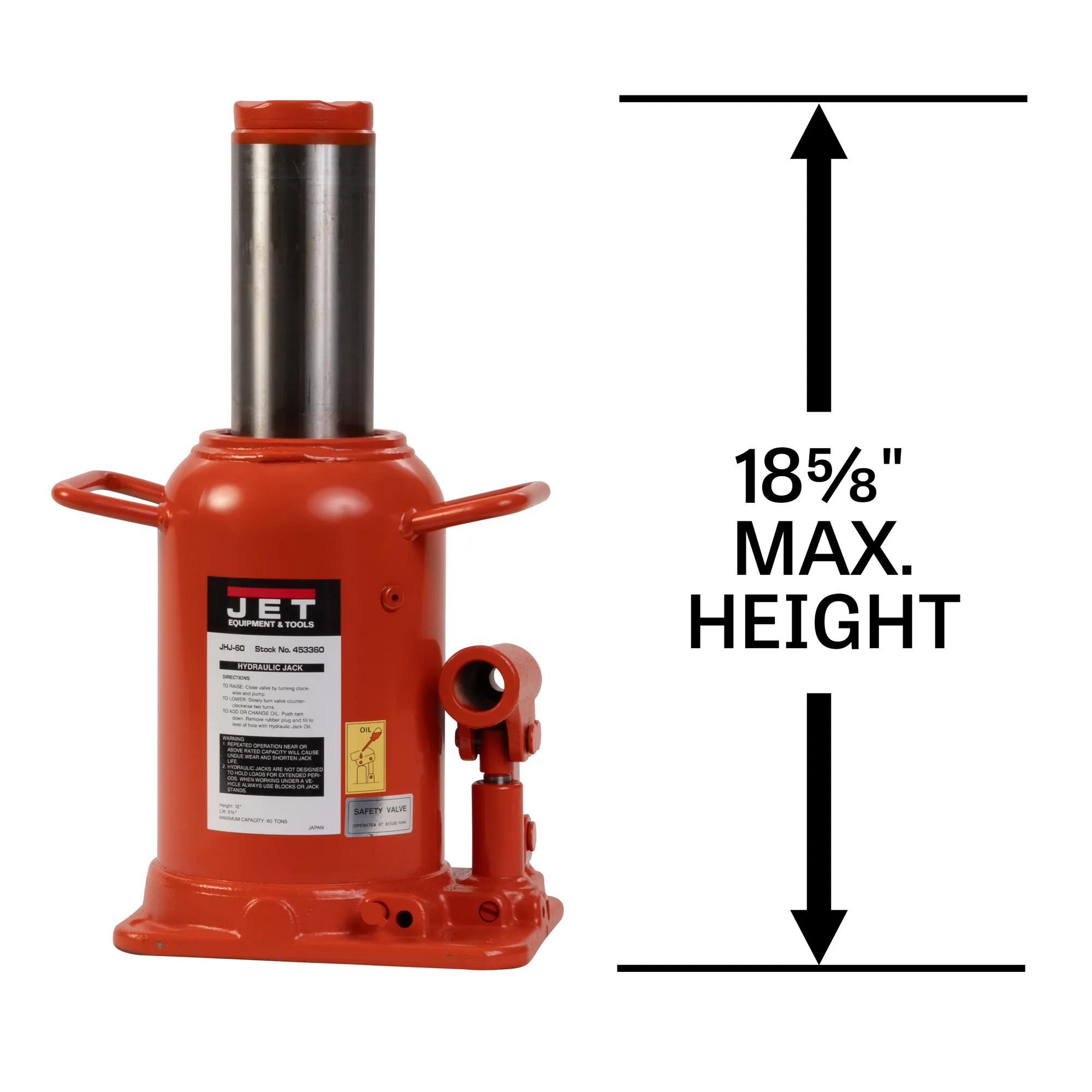 60 Ton, Hydraulic Bottle Jack(JHJ-60)