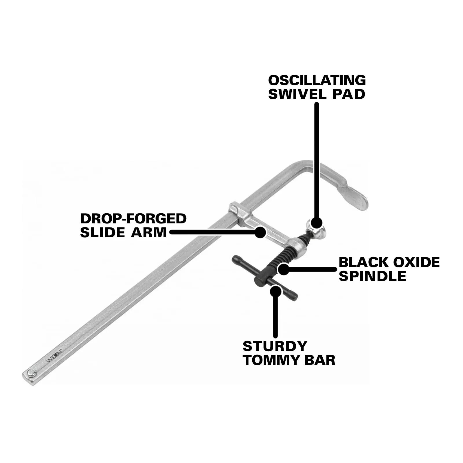 12 in.  Mini F-Clamp - (MMS-12)