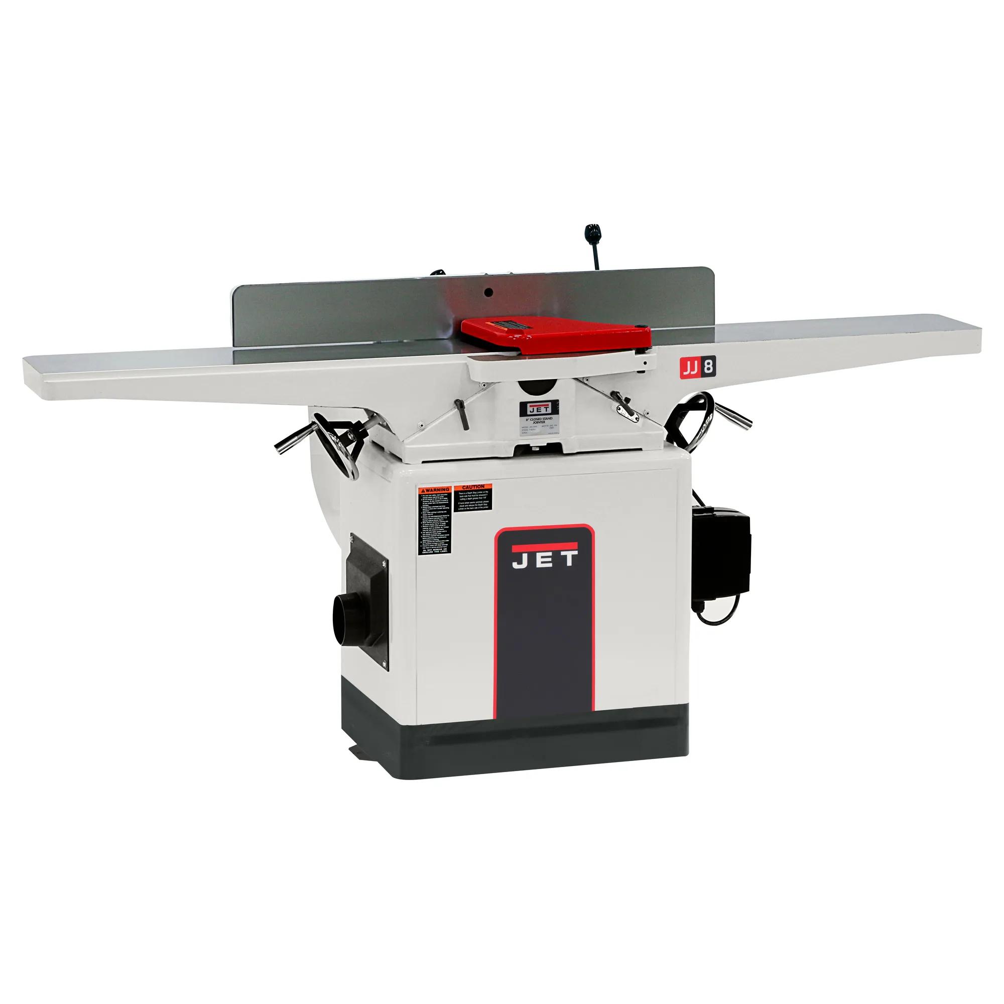 8" Closed Stand Jointer, 2HP, 230V 1PH(JWJ-8CS)