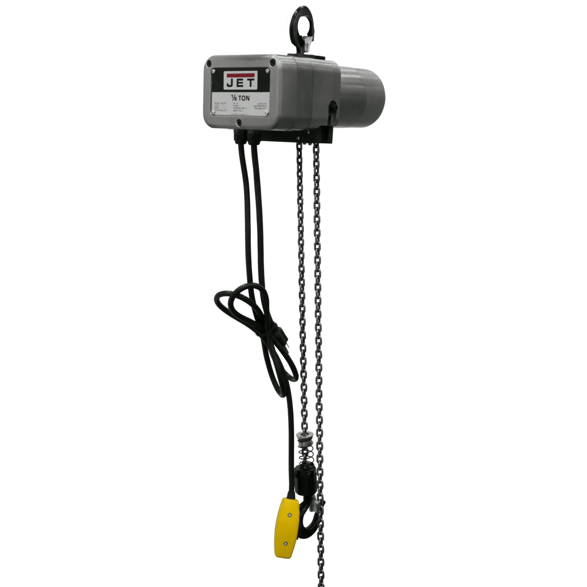 JSH series - 1/8 Ton, Electric Chain Hoist 10' Lift, 0.25HP, 1PH(JSH-275-10)  - More Options Available