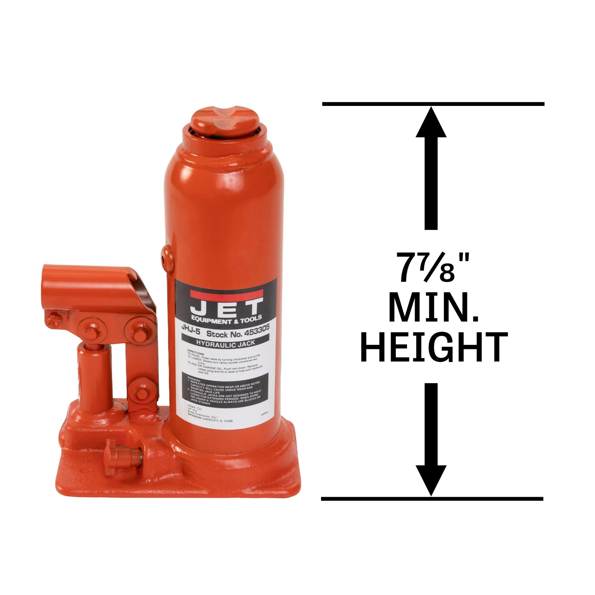 5 Ton, Hydraulic Bottle Jack(JHJ-5)