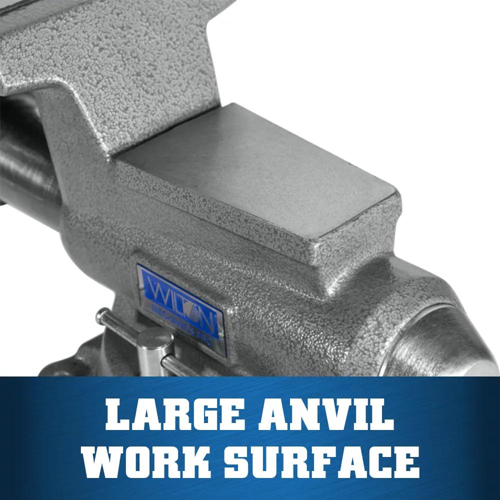 6-1/2 in. Mechanics Pro Vise with 360-Degree Swivel Base