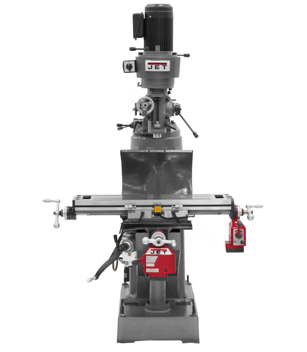 8" x 36" Mill w/ X-Axis, Y-Axis Powerfeeds, 1.5HP, 230V 3PH(JVM-836-3)