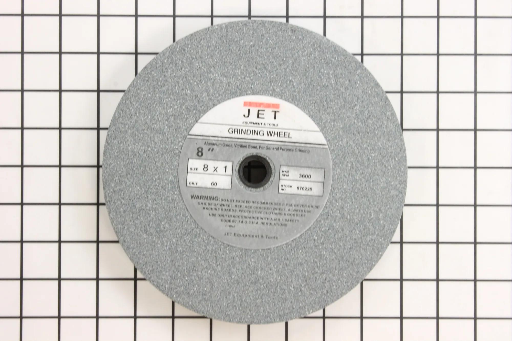 Grinding Wheel, 8 x 1 in A60 for JET grinders
