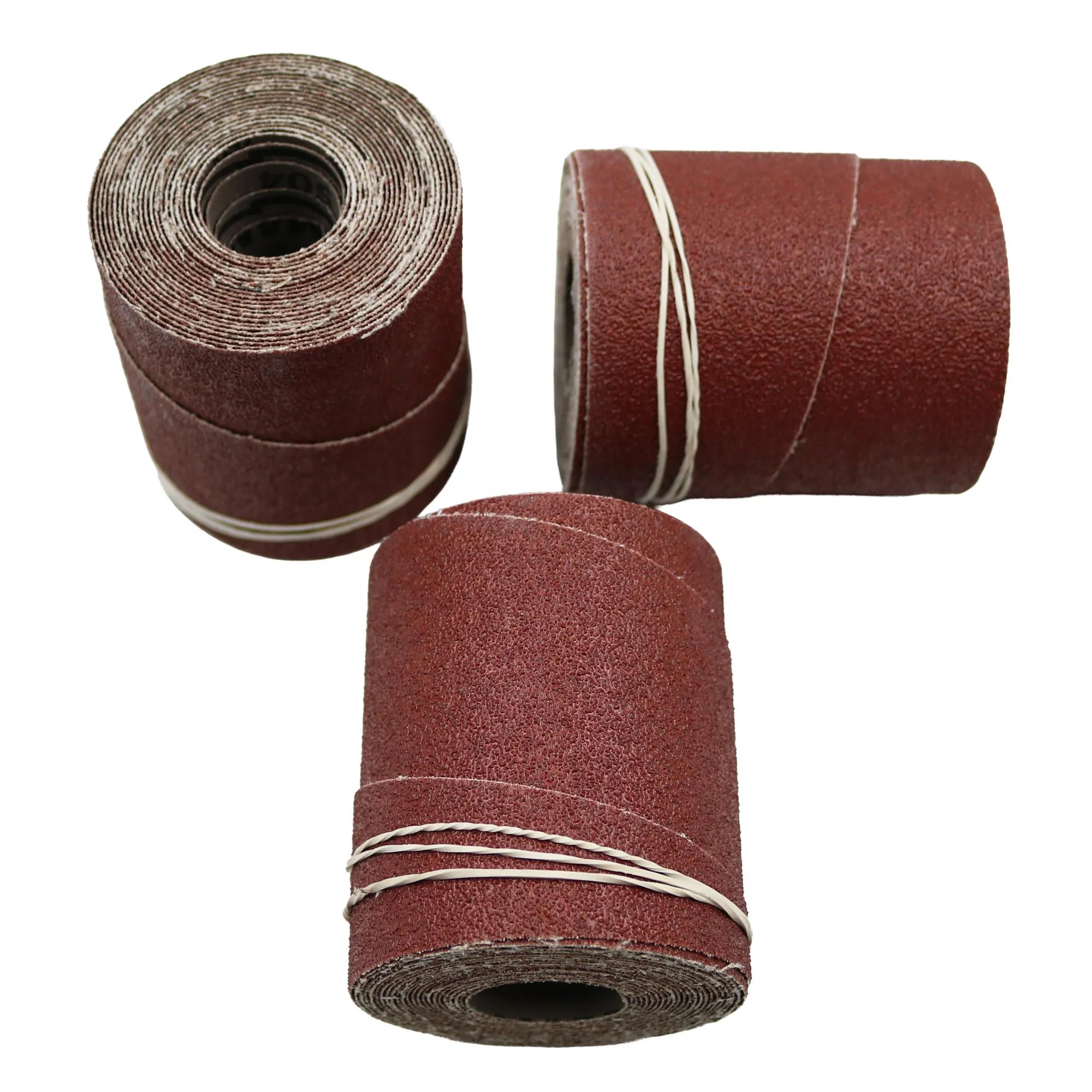 Ready-to-Wrap Abrasive Sandpaper, 25 in, 60 Grit, Pack of 3