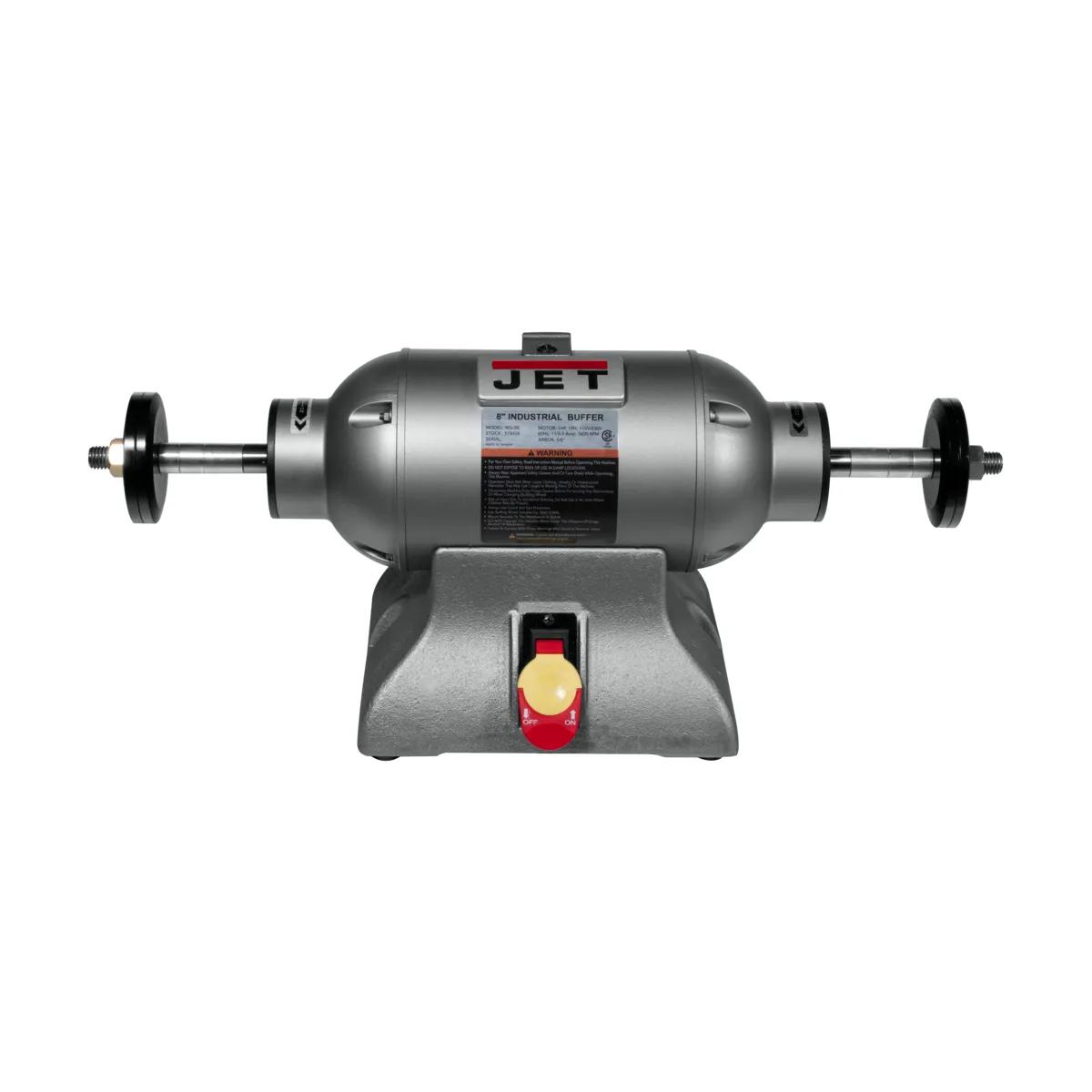 8" Industrial Buffer, 1HP, 115/230V 1PH(IBG-8SSB)