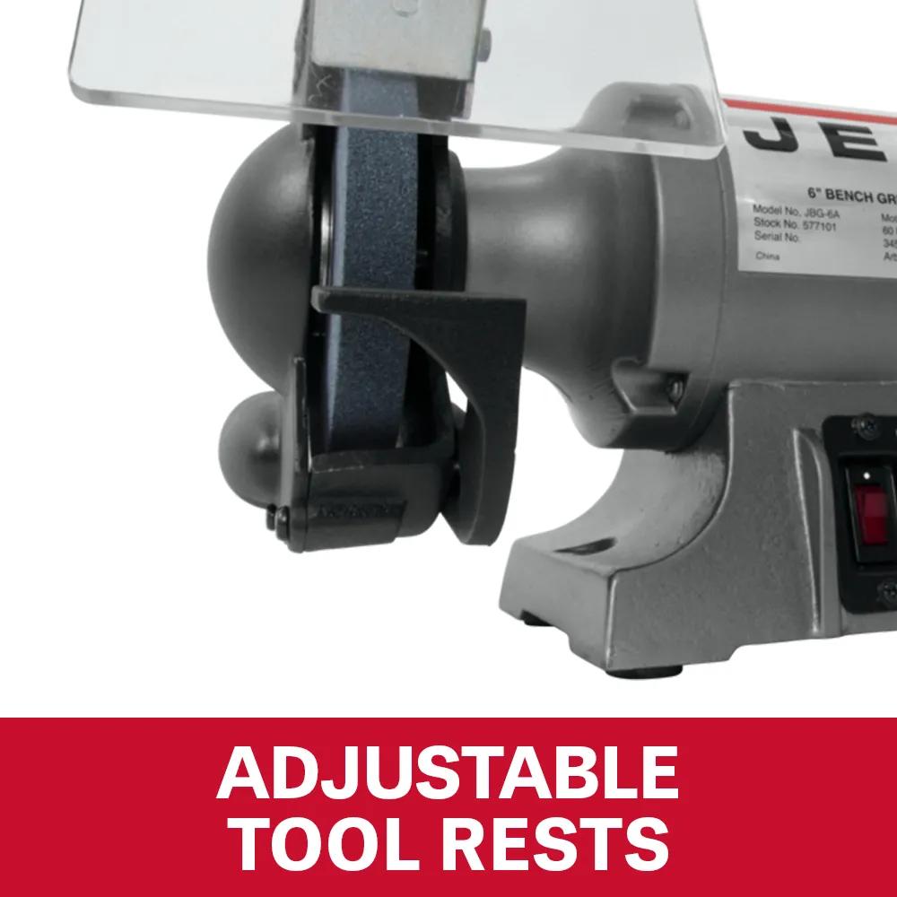 6" Bench Grinder, 0.25HP, 115V 1PH(JBG-6B)