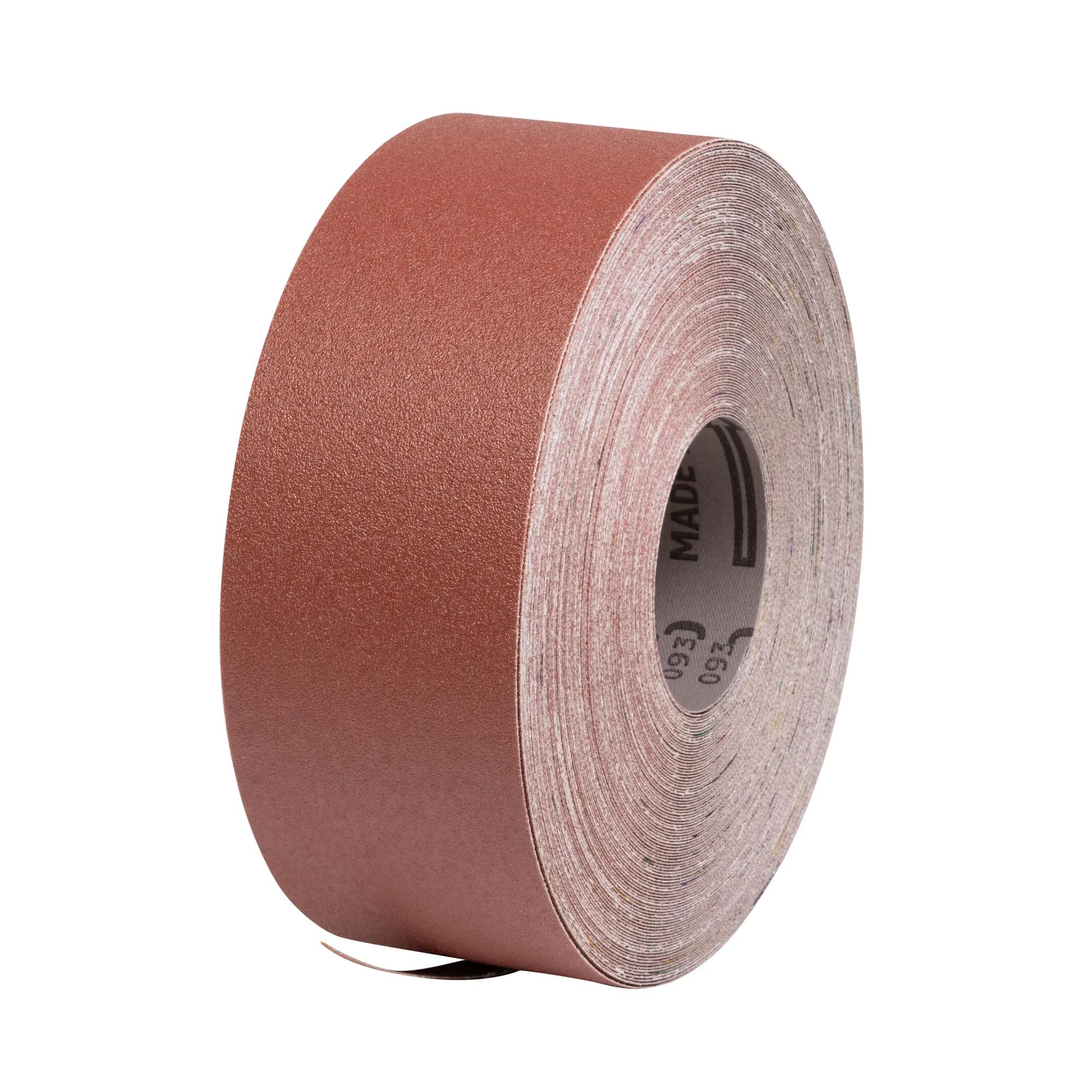 Premium Ready-to-Cut Abrasive Sandpaper, 100 Grit, 3" Wide