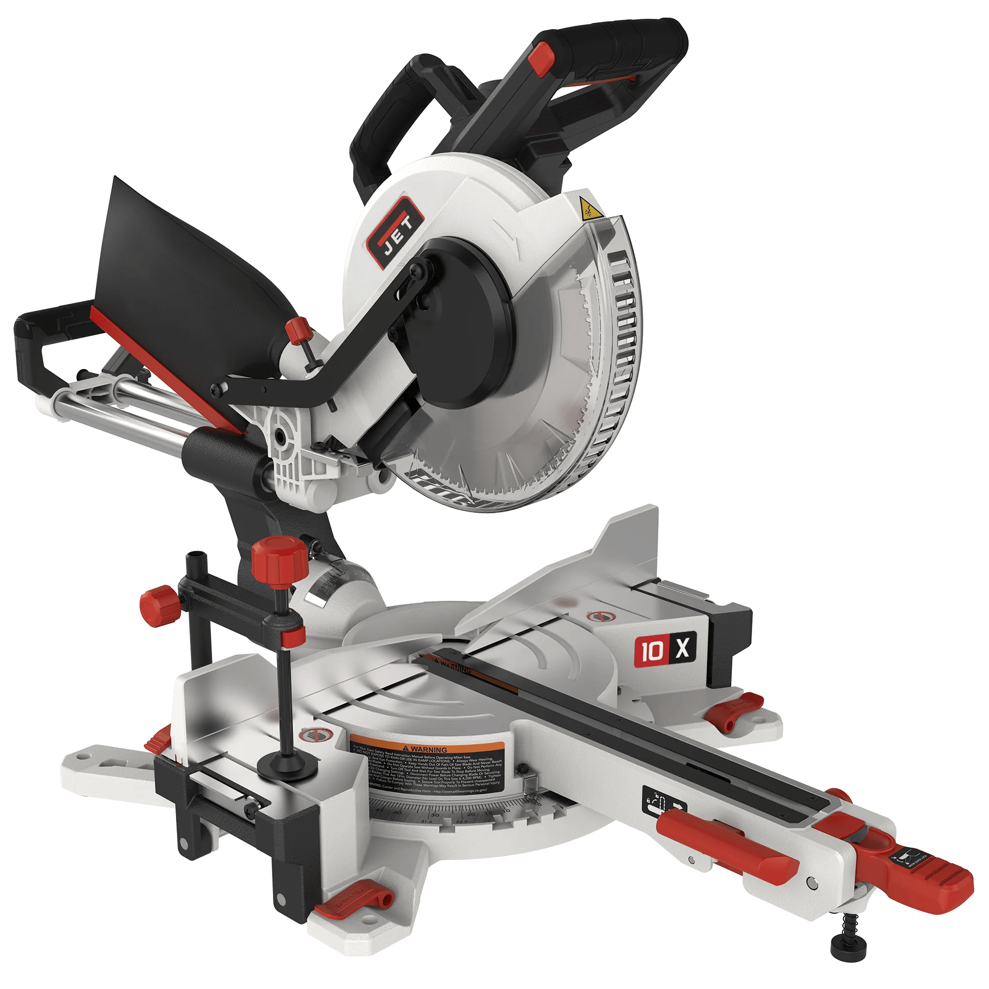 10" Sliding Dual Bevel Compound Miter Saw, 2.3HP, 115V 1PH(JMS-10X)