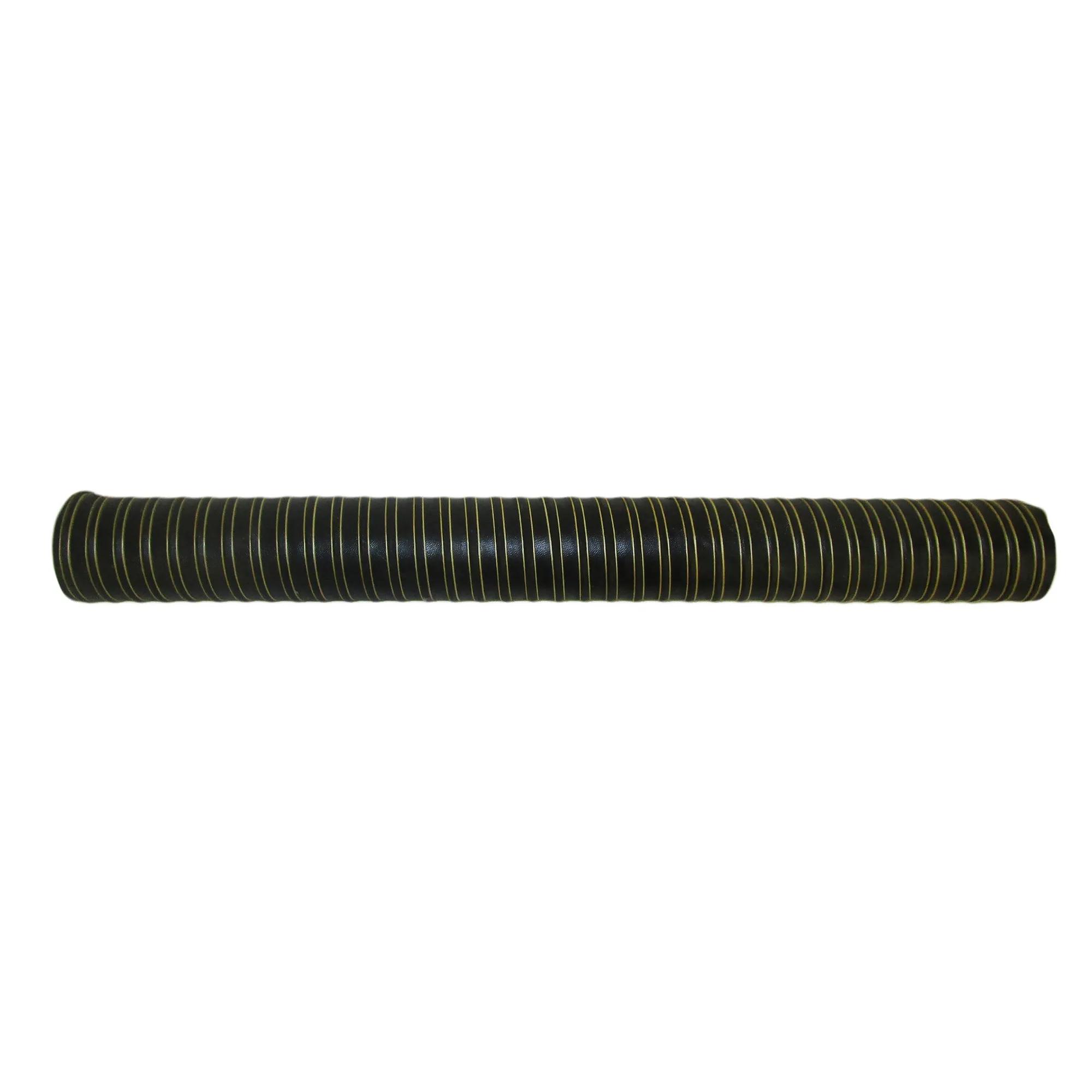Heat Resistant Dust Collection Hose, 2-1/2 in dia x 2 ft length, max 180 degrees