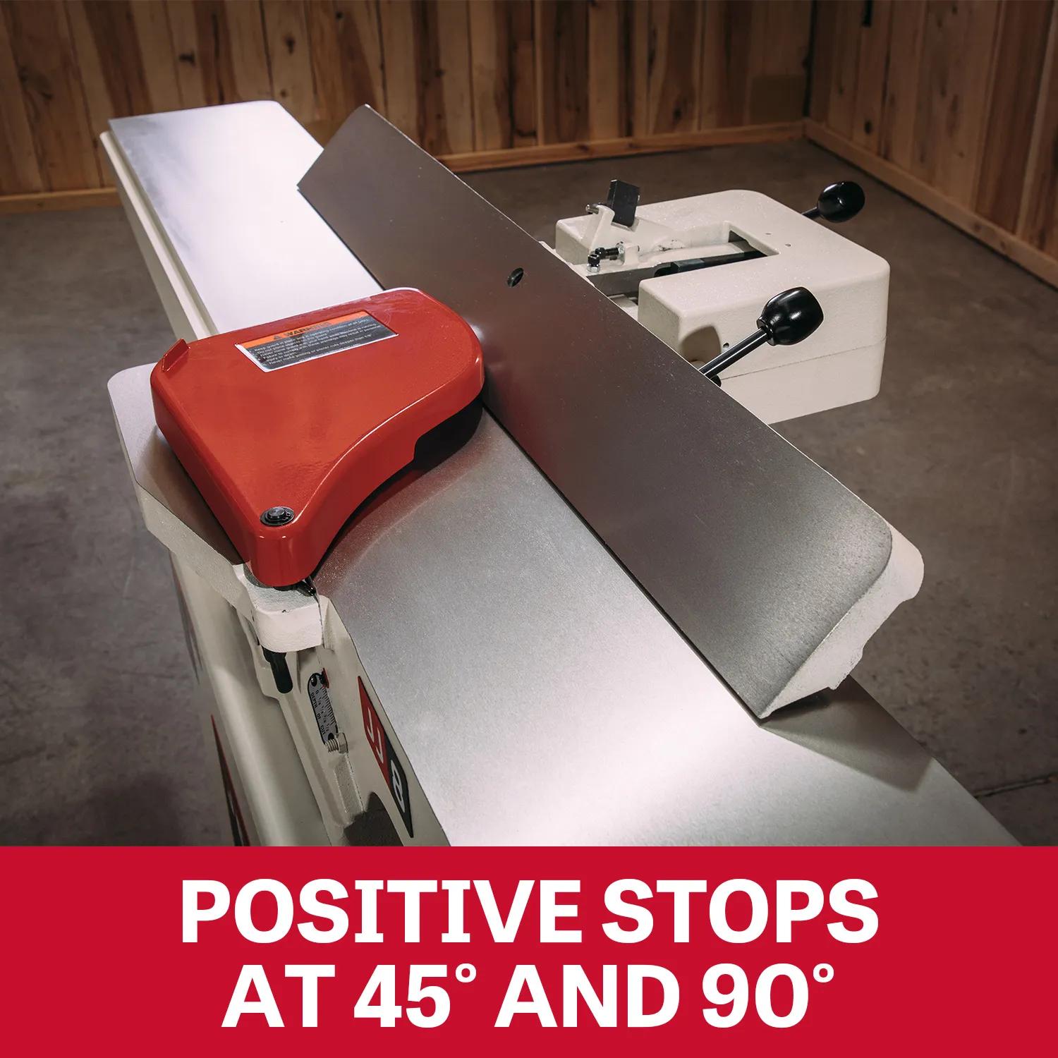 8" Closed Stand Jointer, 2HP, 230V 1PH(JWJ-8CS)