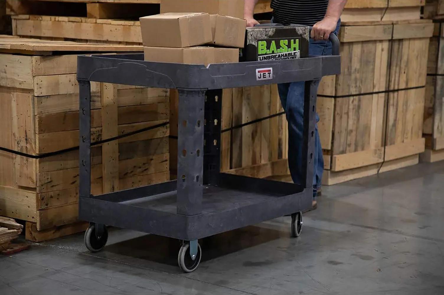 500 lb Capacity, Resin Utility Cart(PUC-4325)