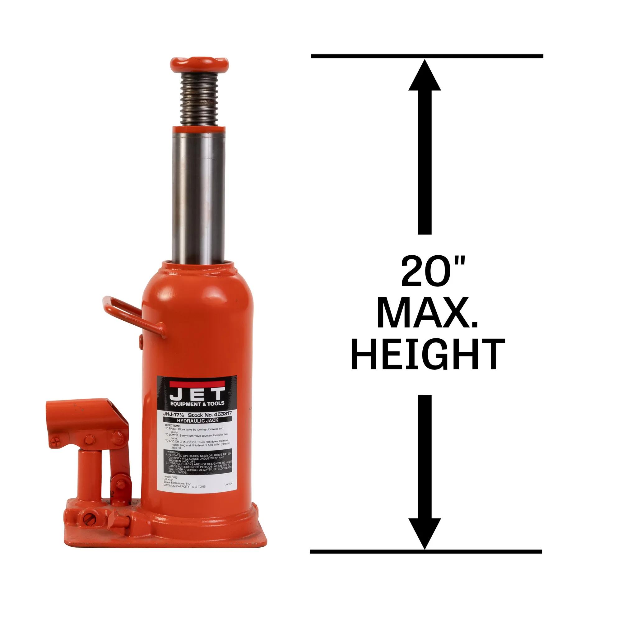 17-1/2 Ton, Hydraulic Bottle Jack(JHJ-17 1/2)
