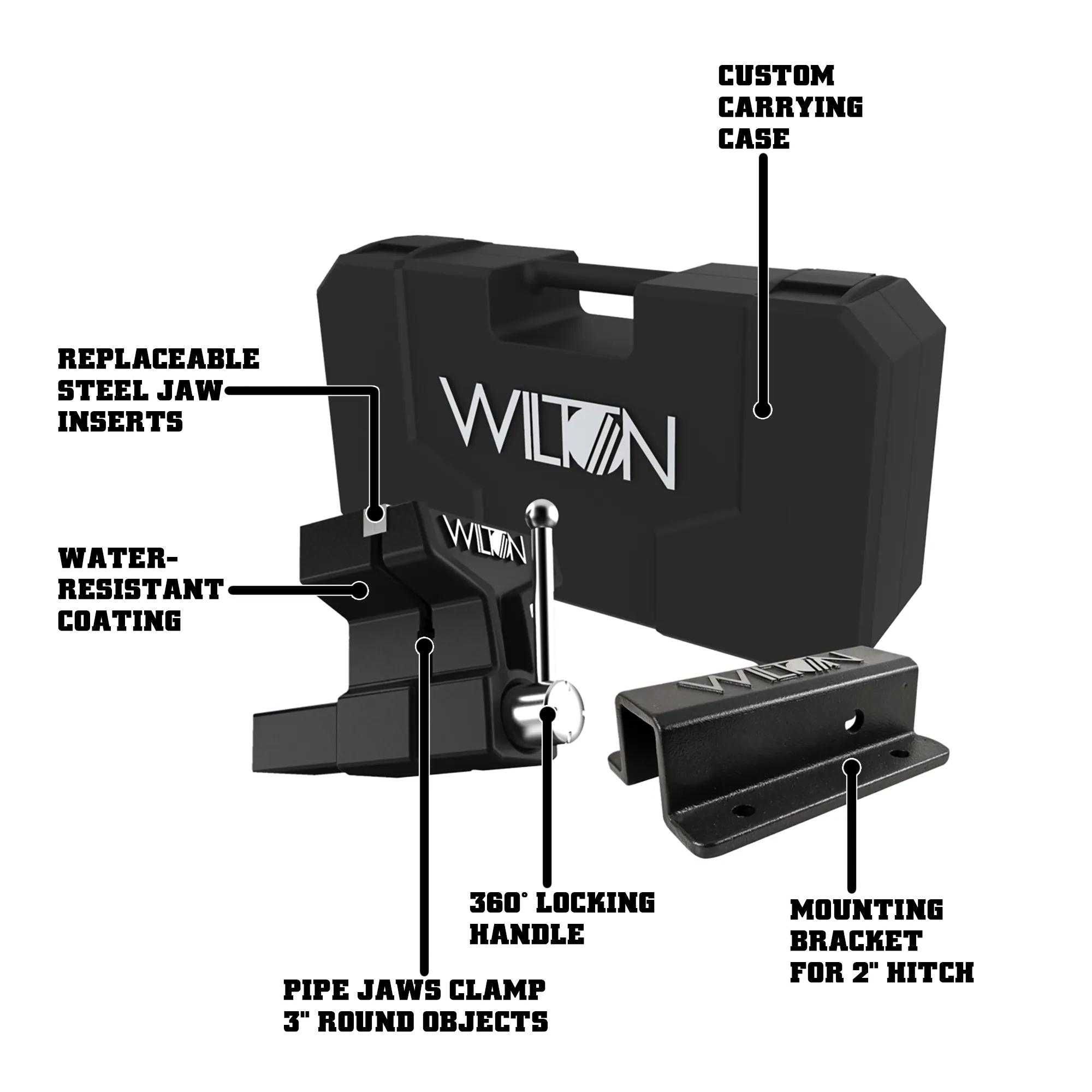 6 in. ATV All-Terrain Vise with Carrying Case