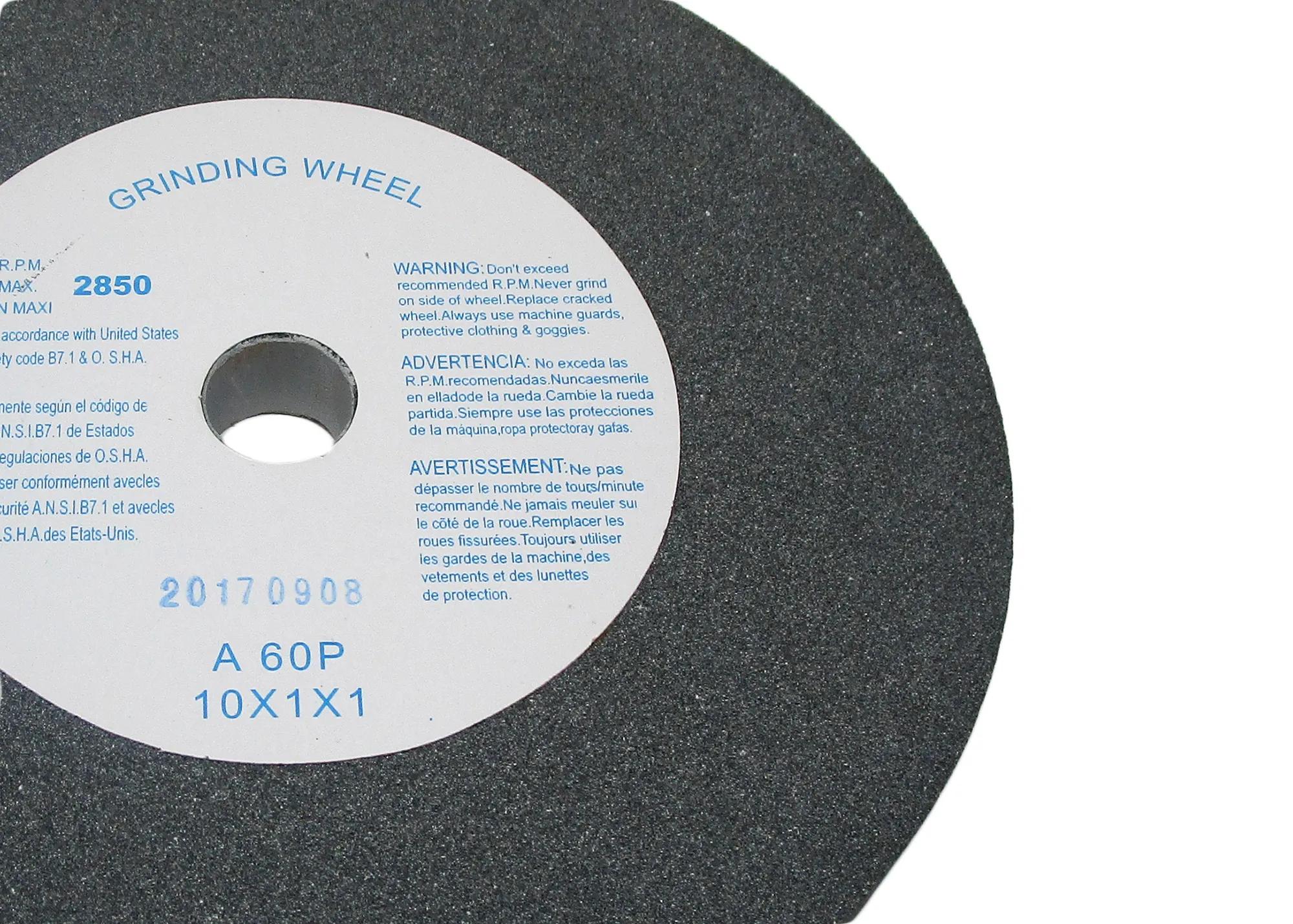 Grinding Wheel, 10 in dia, 60G for JET grinders