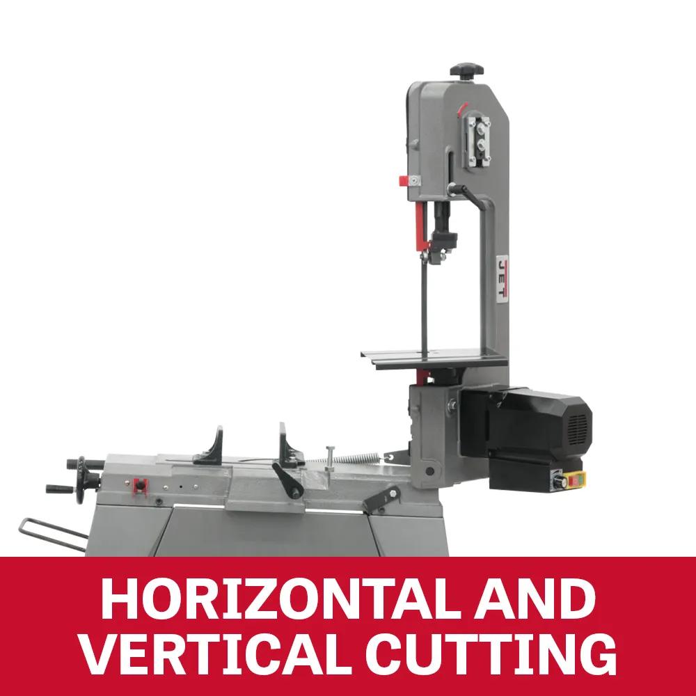 5" x 6" VS Horizontal/Vert. Vari. Speed Bandsaw, 1/2HP, 1PH(HVBS-56V)