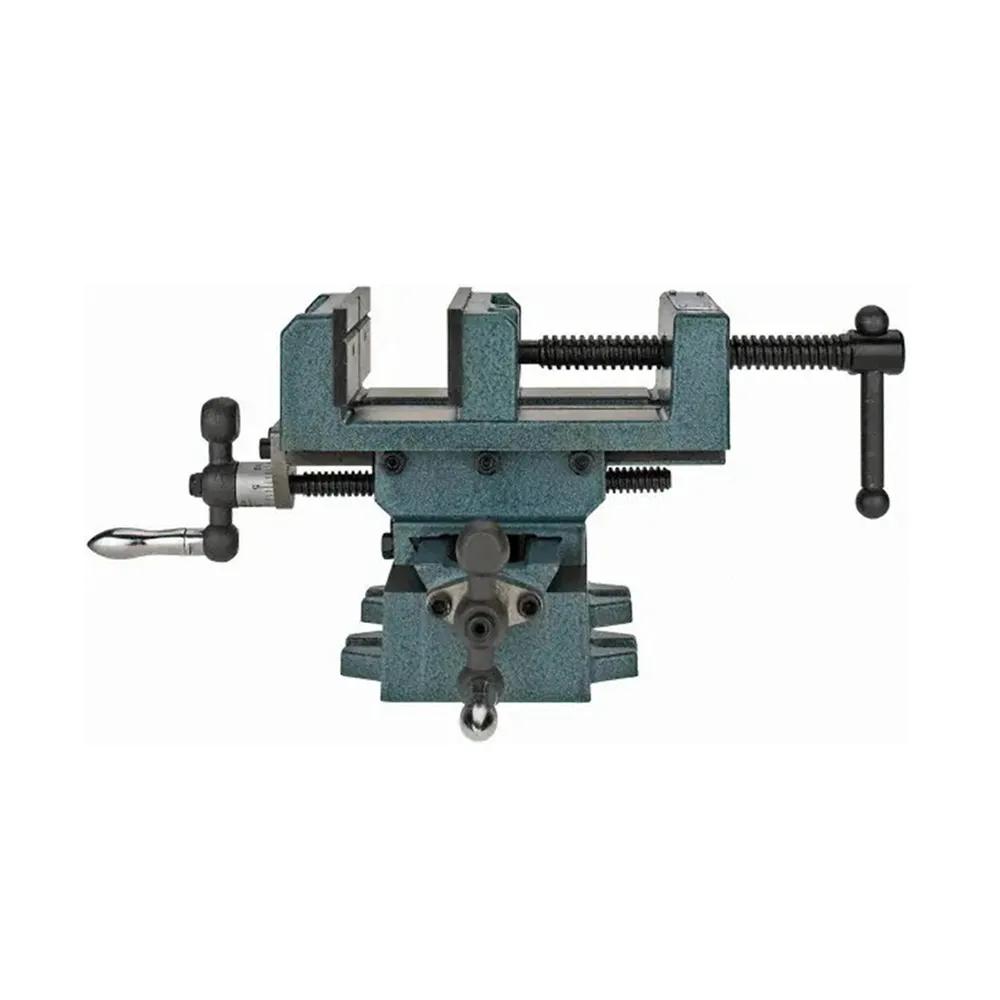 4 in.  Cross Slide Drill Press Vise