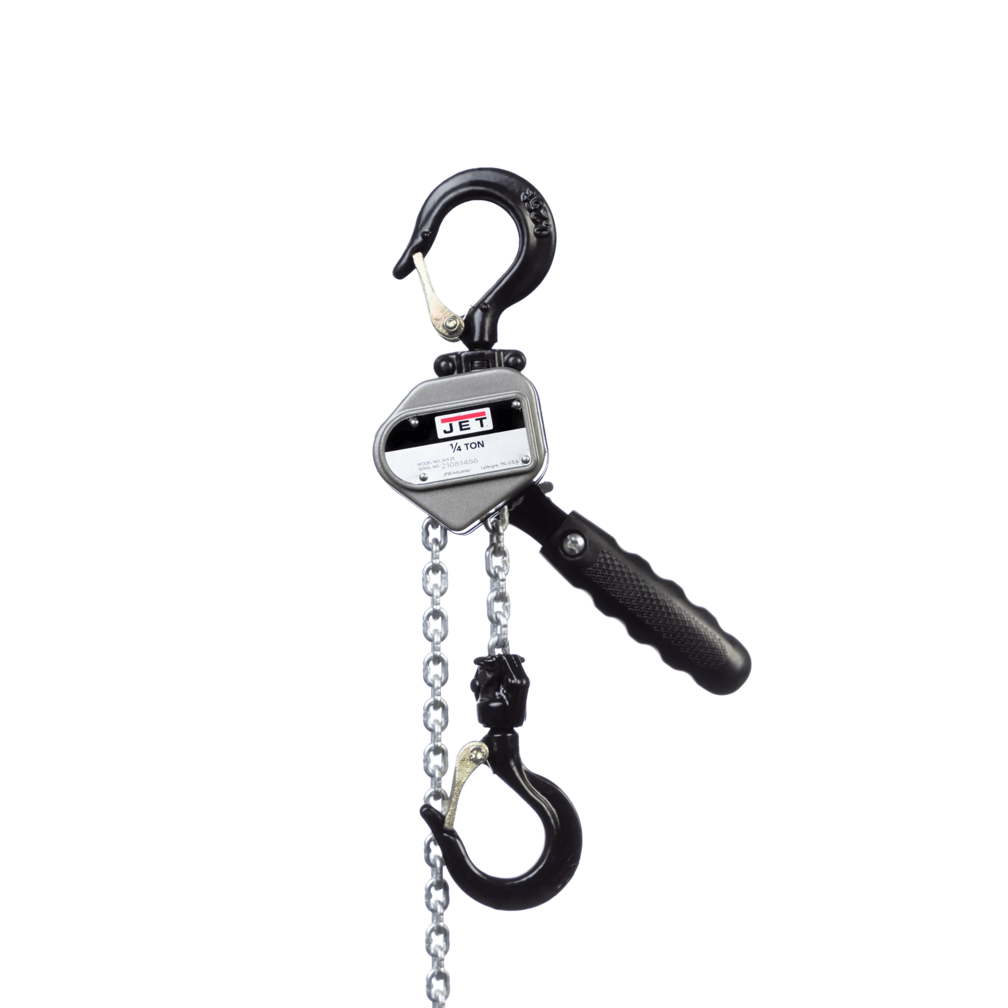 JLH Series - 1/4 Ton, Compact Lever Hoist w/ 5' Lift(JLH-25-5) - More Options Available