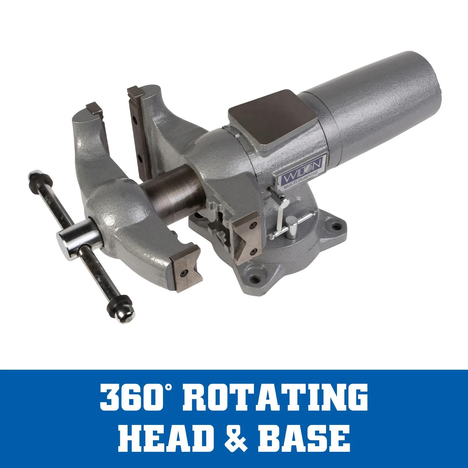 360 degree rotating base and head