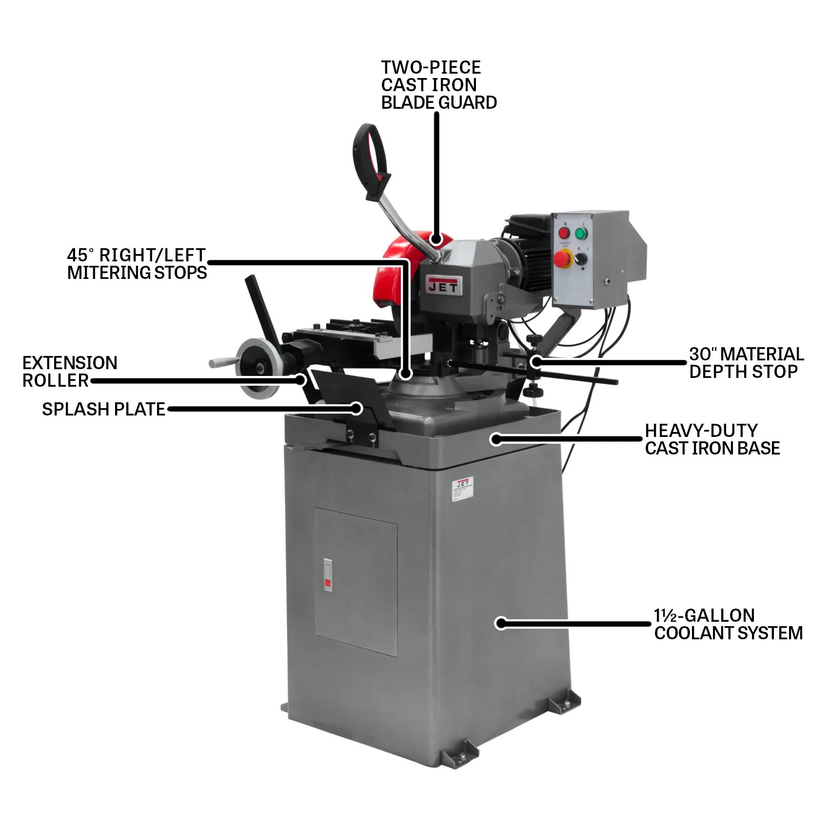 CS-275, 275mm Ferrous Manual Cold Saw