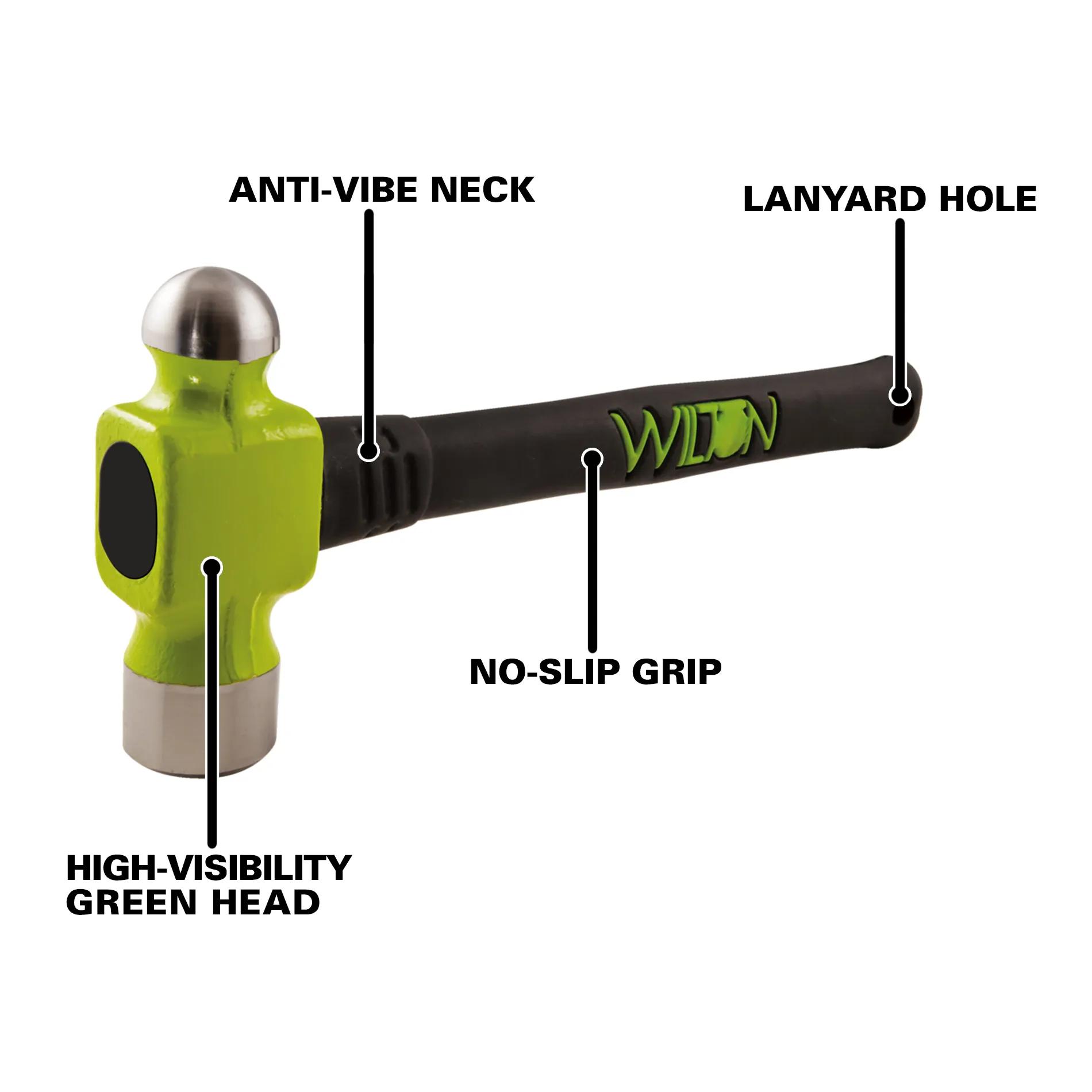 32 Oz Head, 14 in.  B.A.S.H Ball Pein Hammer