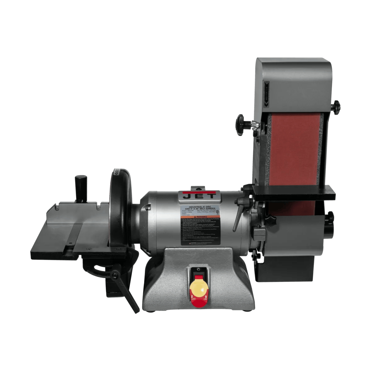 4" x 36" Combination Industrial Belt & 9" Disc Grinder, 1HP, 115/230V 1PH(IBDG-436)