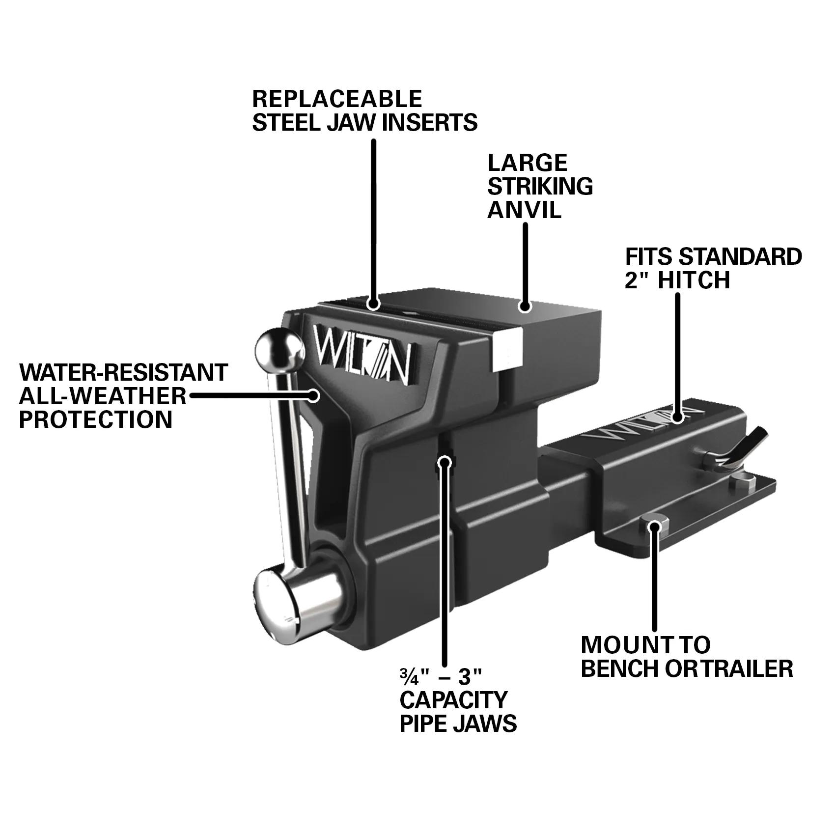 6 in. ATV All-Terrain Vise