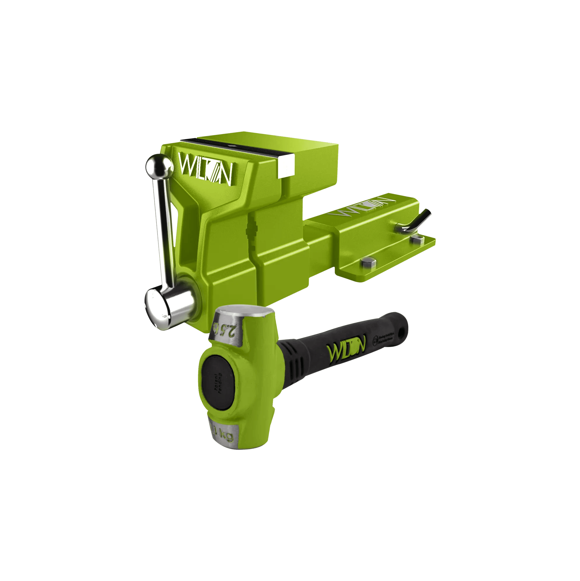 5 in. All-Terrain Vise with 2-1/2 lb Sledge Hammer Kit (Special Edition)