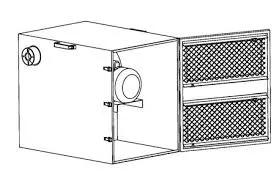 Replacement Filter for JDC-501 Dust Collector, Pair