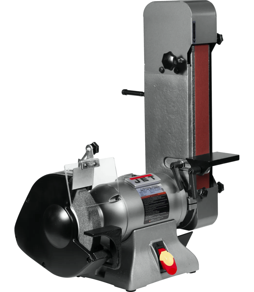 8" Vari. Speed Industrial Grinder & 2 x 48 Belt Sander, 1HP, 115/230V 1PH(IBGB-248VS)